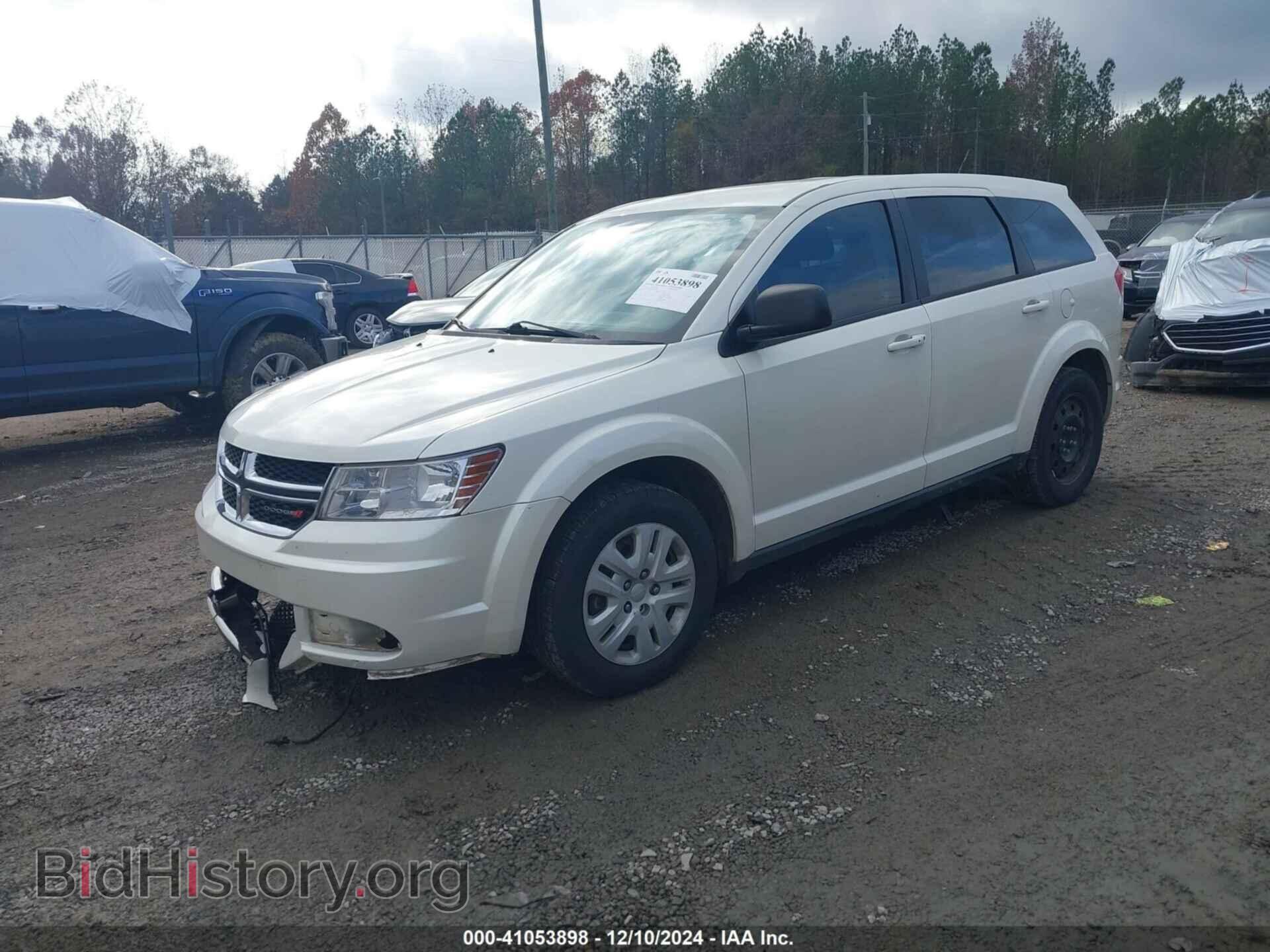 2013 DODGE JOURNEY - VIN: 3C4PDCAB0DT723991 - Фото 2