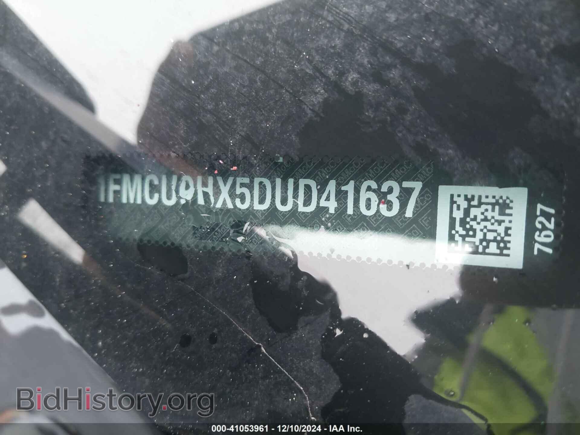 2013 FORD ESCAPE - VIN: 1FMCU9HX5DUD41637 - Фото 9