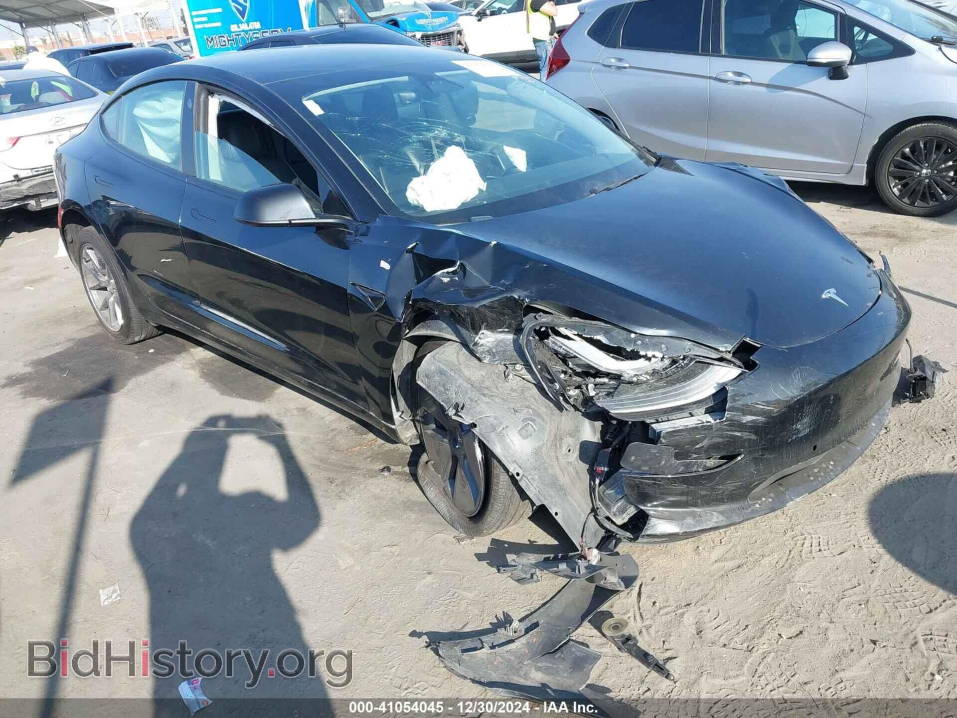 Photo 5YJ3E1EA2MF877733 - TESLA MODEL 3 2021