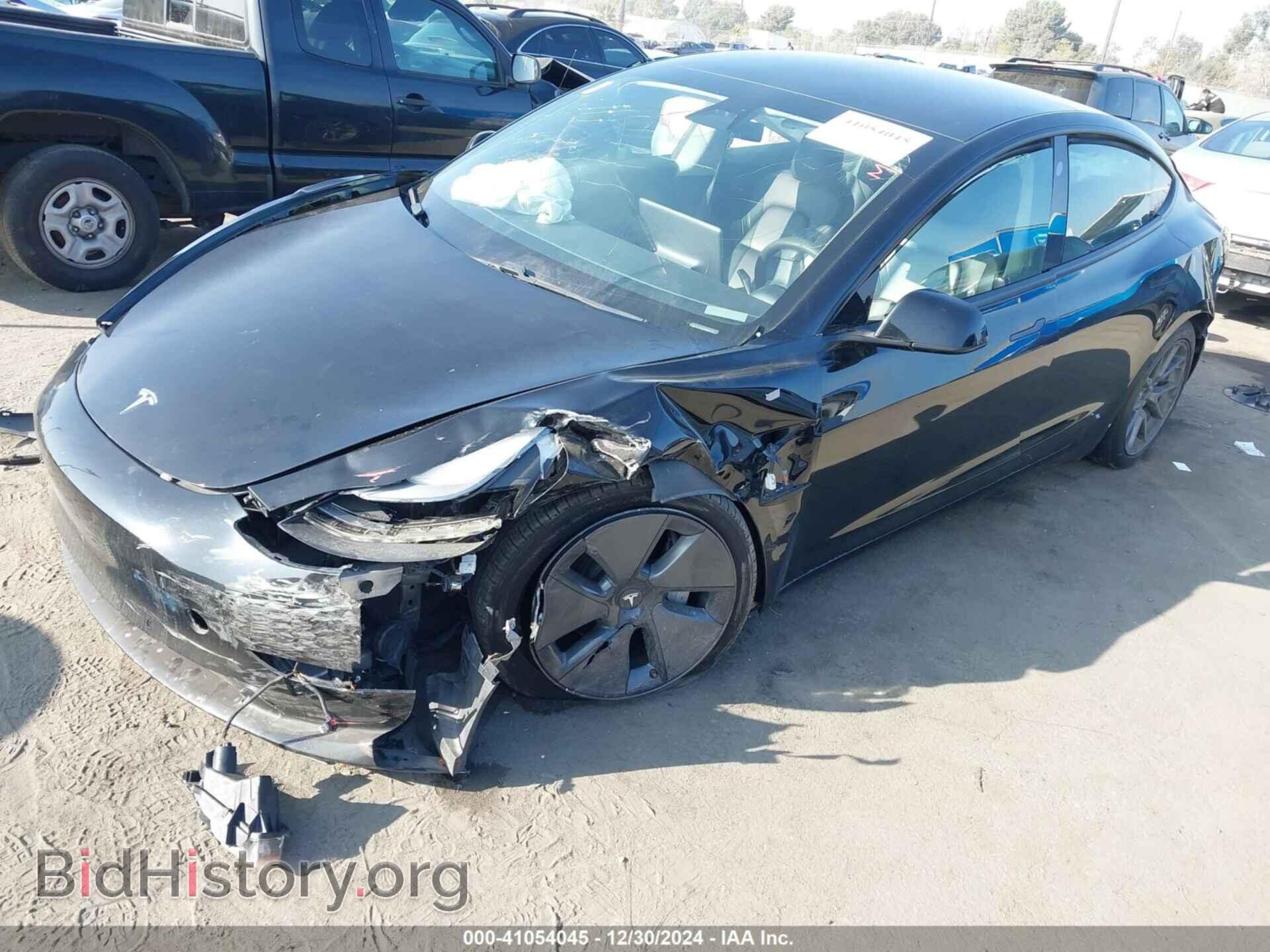 2021 TESLA MODEL 3 - VIN: 5YJ3E1EA2MF877733 - Фото 2
