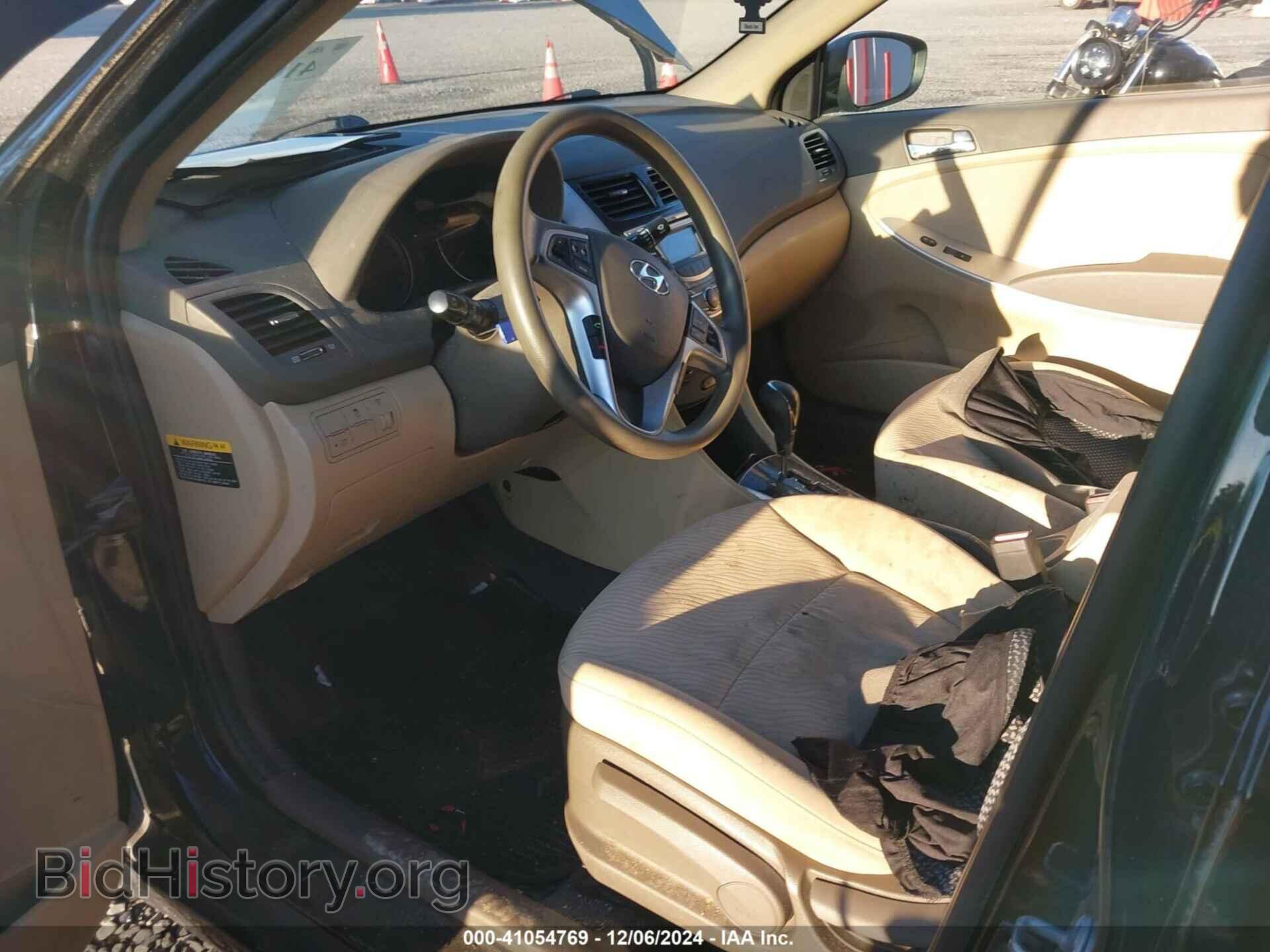 2013 HYUNDAI ACCENT - VIN: KMHCU4AE8DU428184 - Фото 5