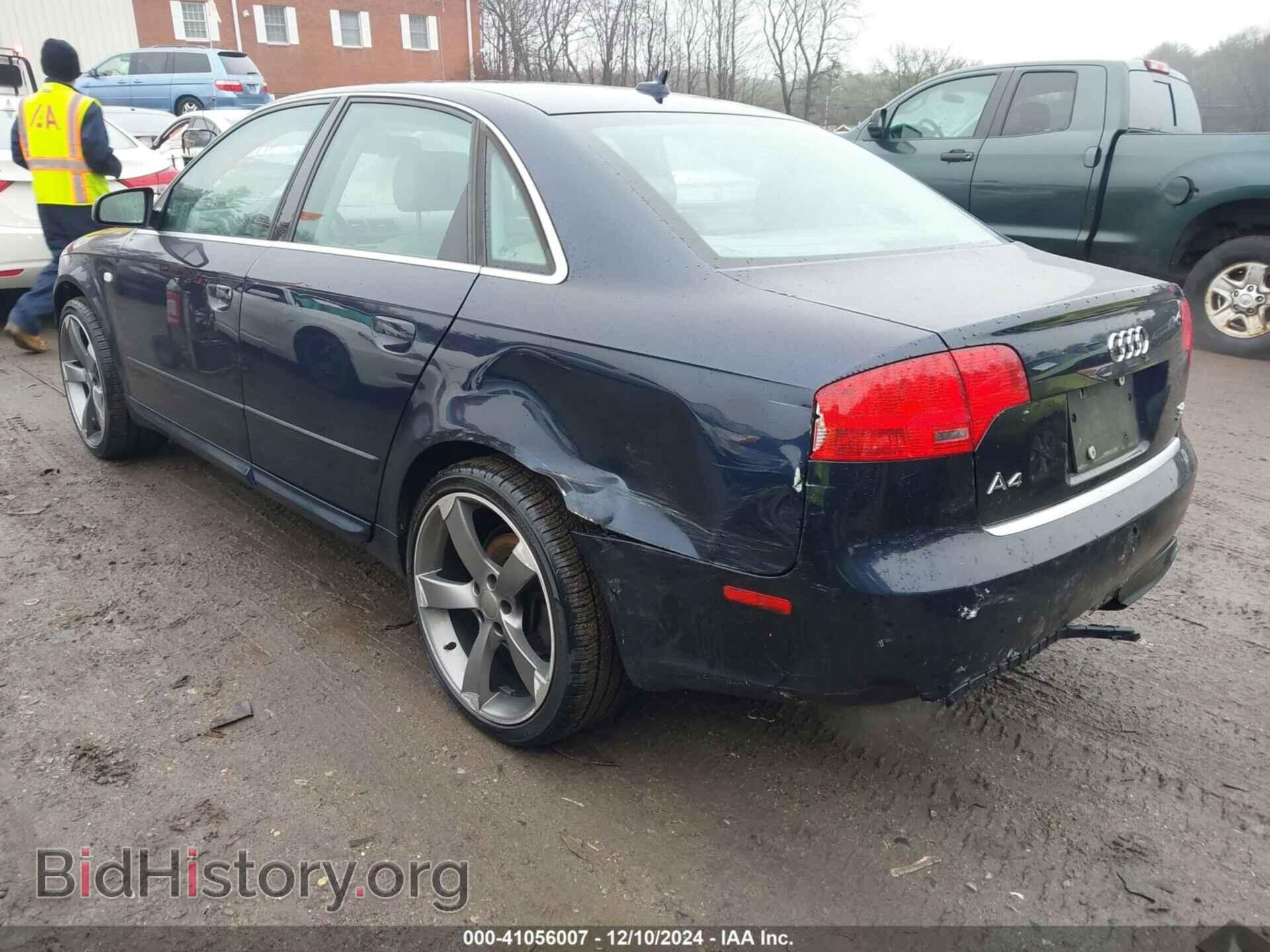 2008 AUDI A4 - VIN: WAUDH78E98A050272 - Фото 3