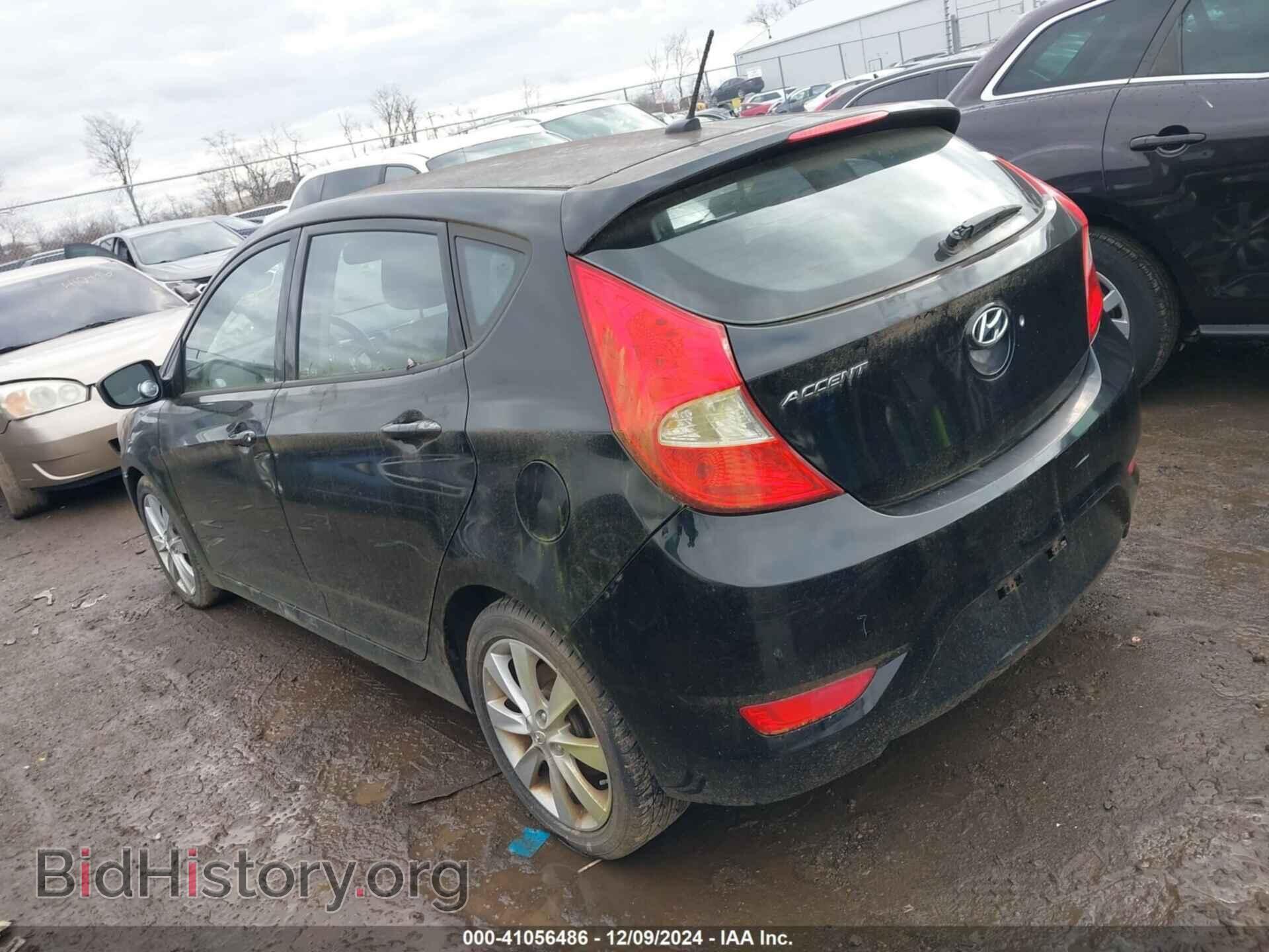 2012 HYUNDAI ACCENT - VIN: KMHCU5AE2CU009879 - Фото 3