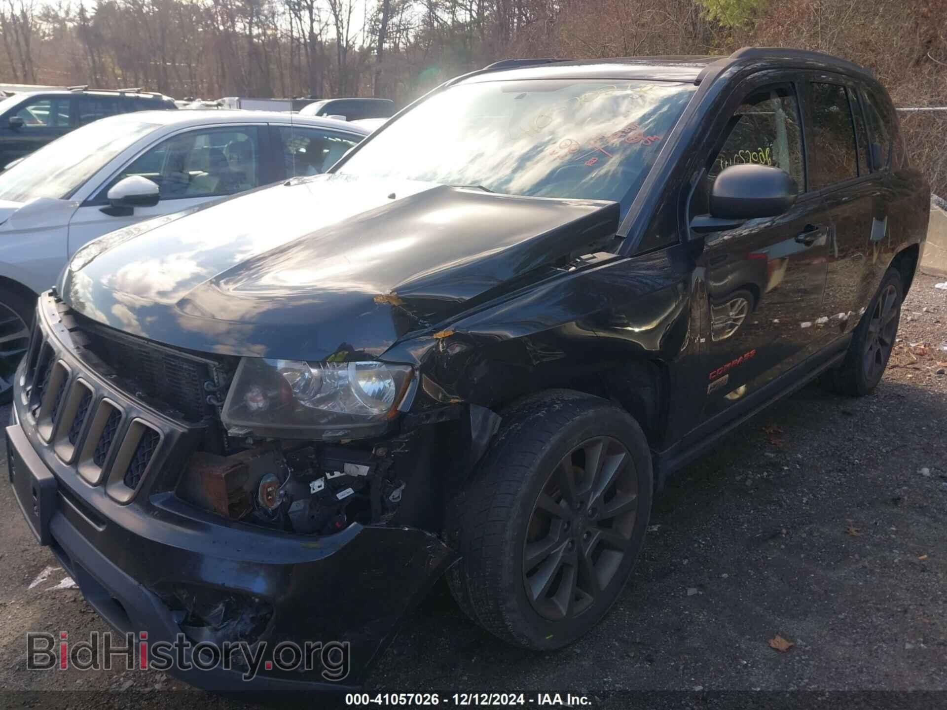 2016 JEEP COMPASS - VIN: 1C4NJDBB7GD707169 - Фото 2