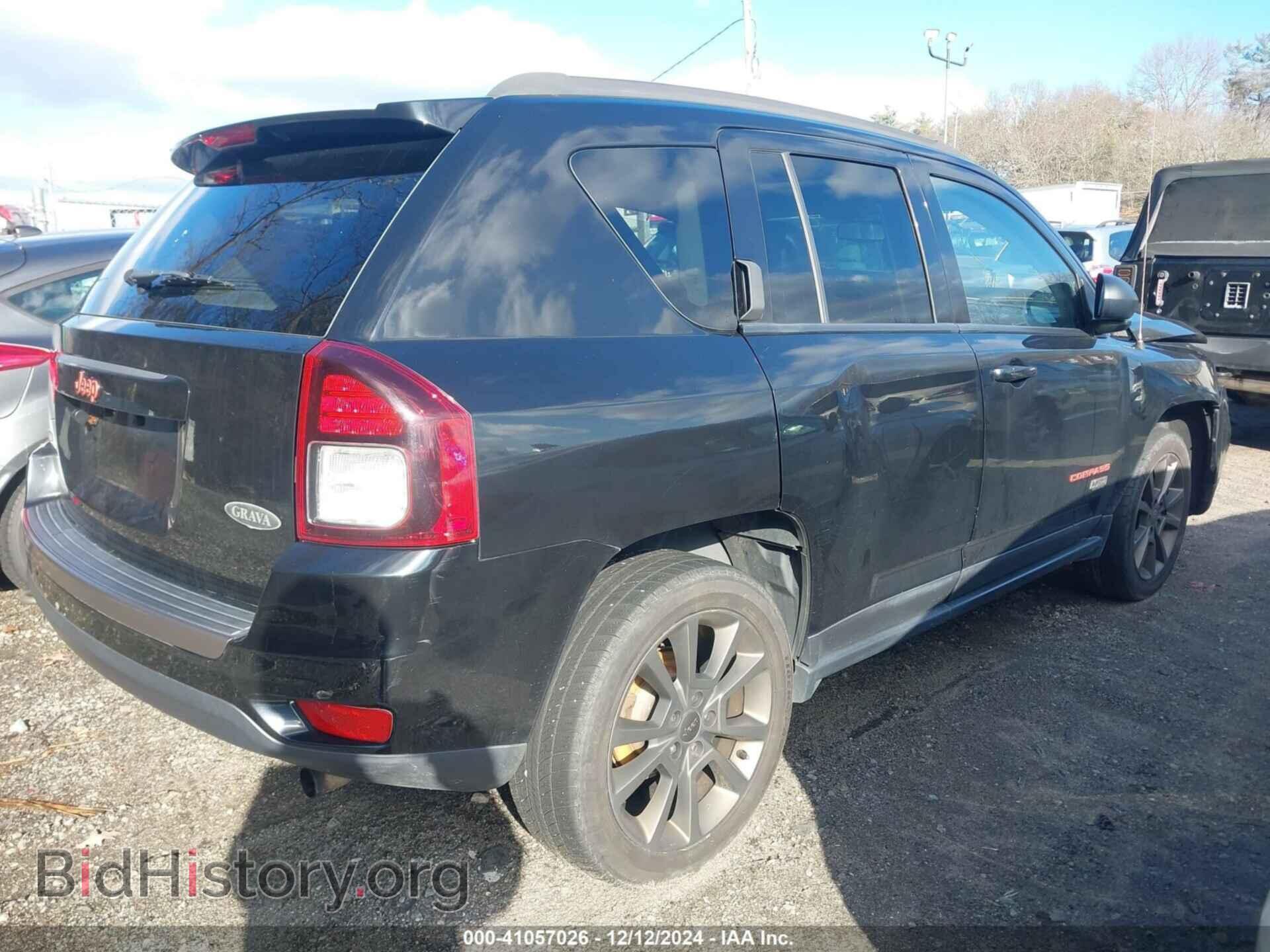 2016 JEEP COMPASS - VIN: 1C4NJDBB7GD707169 - Фото 4