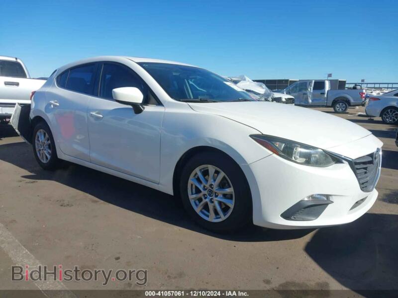 2014 Mazda MAZDA3 I Grand Touring (VIN JM1BM1M76E1102043) — фото 1 из 16, IAAI, повреждение: правая задняя часть