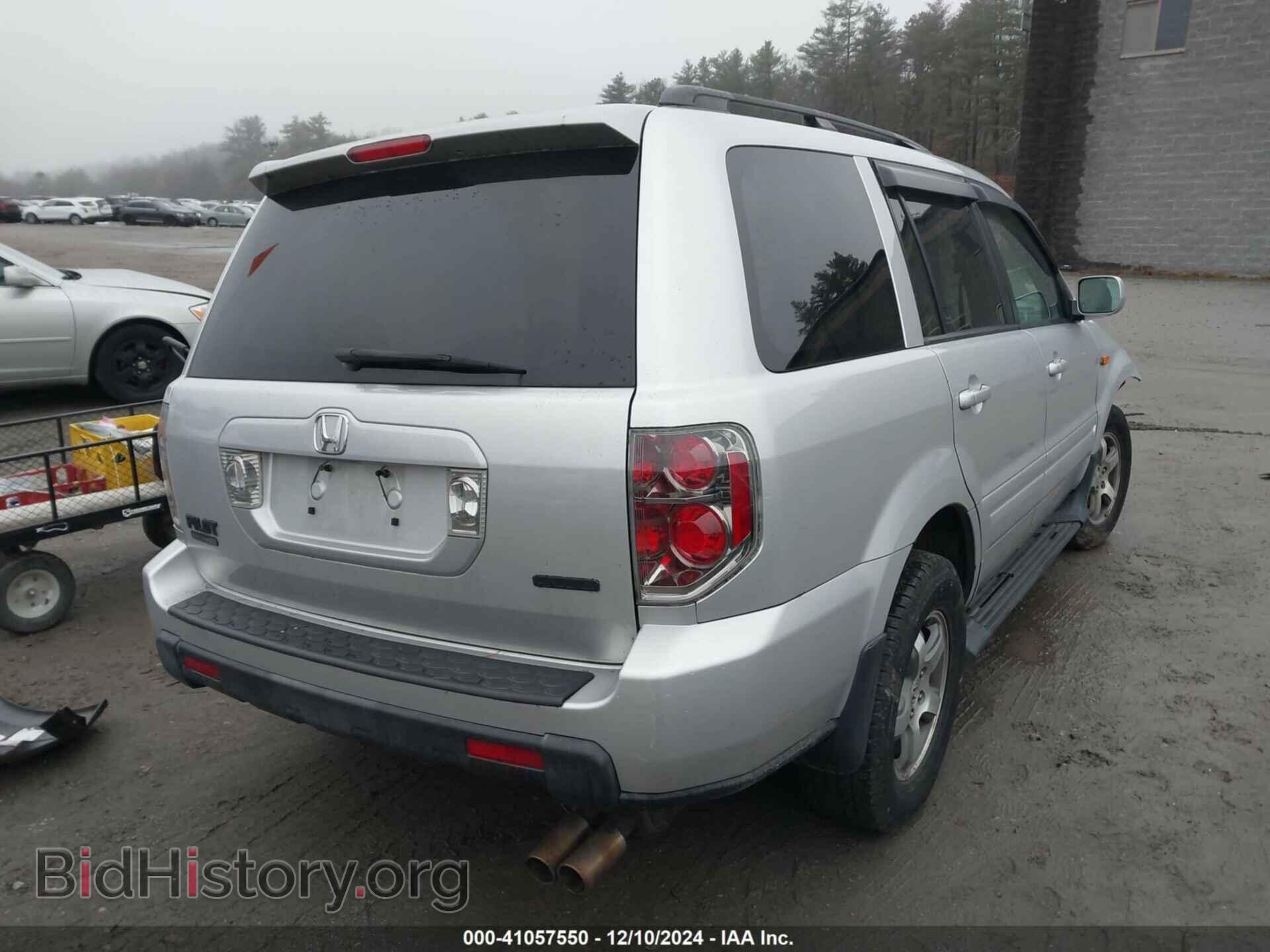 2007 HONDA PILOT - VIN: 5FNYF18697B031596 - Фото 4