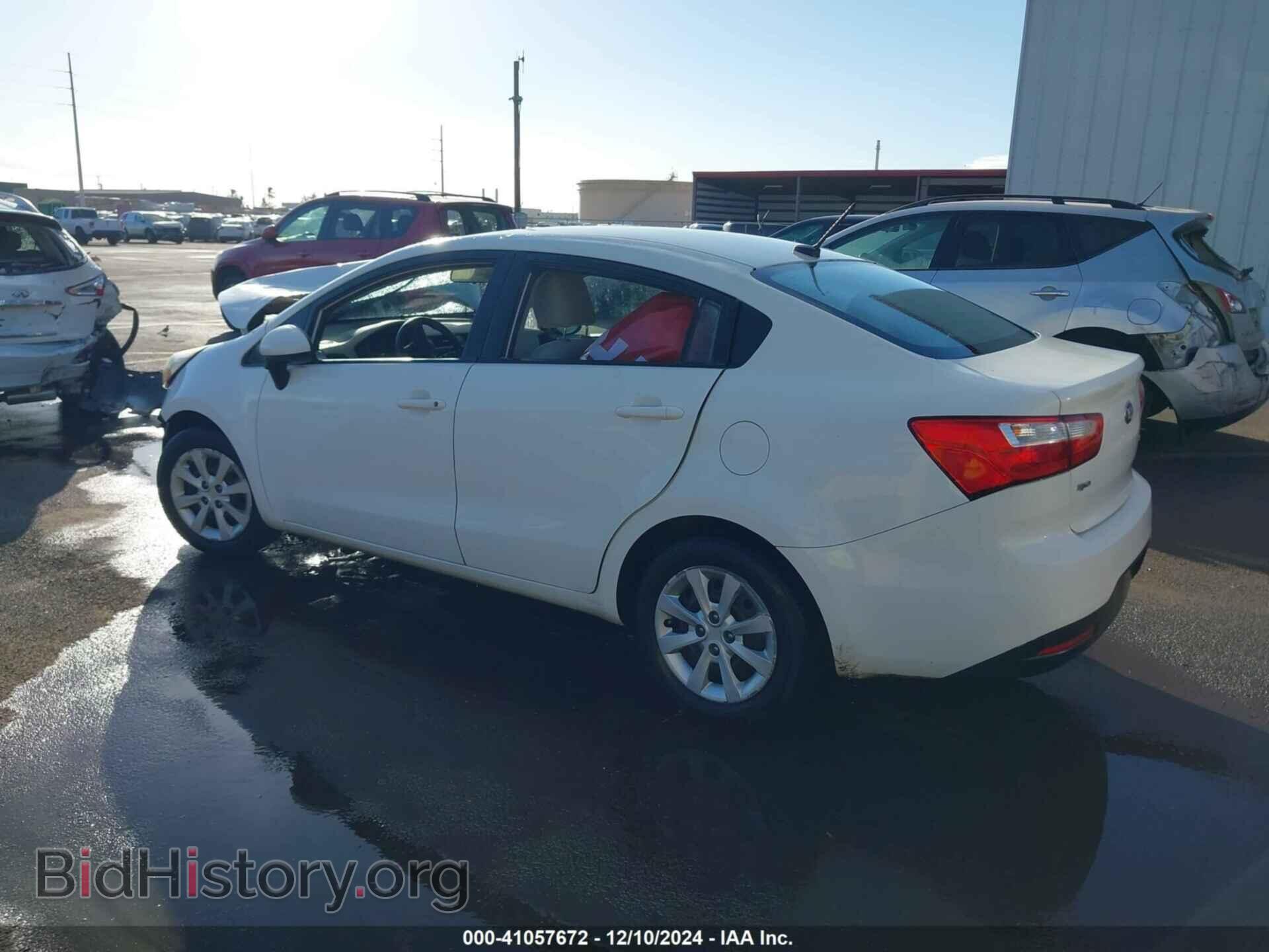 2013 KIA RIO - VIN: KNADM4A37D6178302 - Фото 3