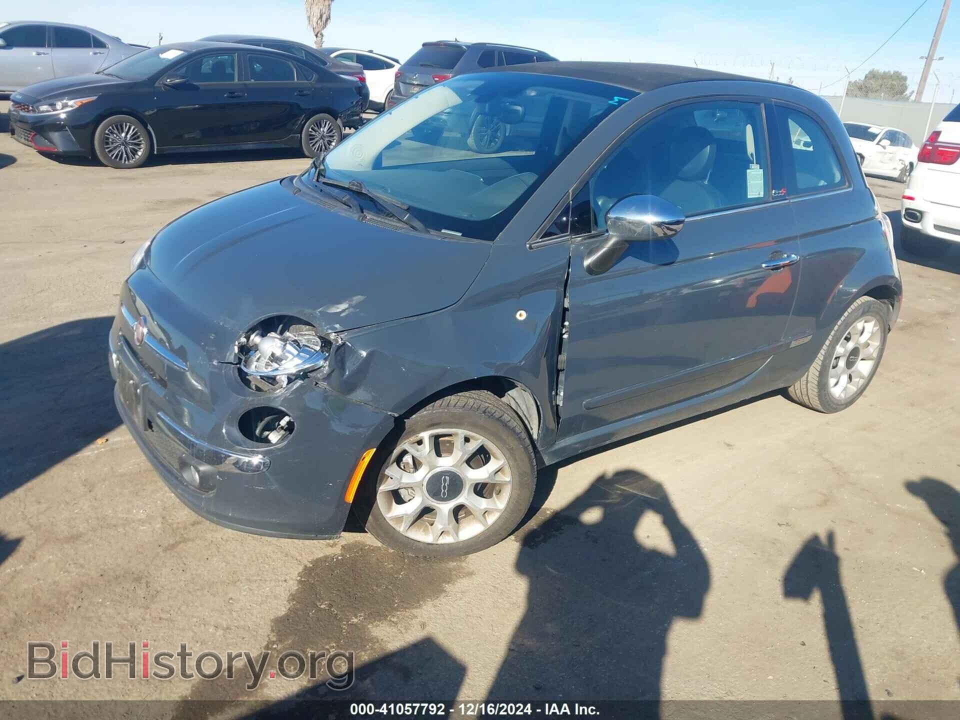 2017 FIAT 500C - VIN: 3C3CFFER4HT698797 - Фото 2