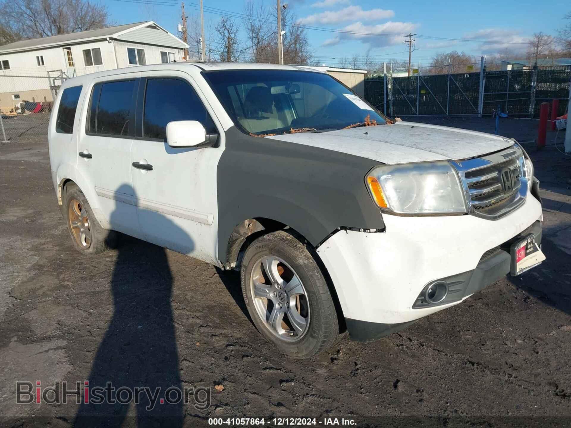 Фотография 5FNYF4H50CB084075 - HONDA PILOT 2012