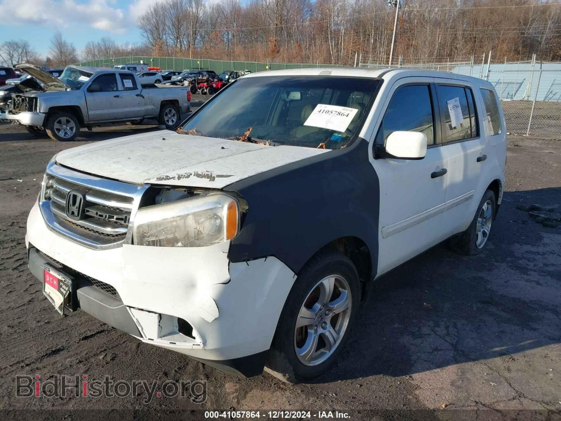 2012 HONDA PILOT - VIN: 5FNYF4H50CB084075 - Фото 2