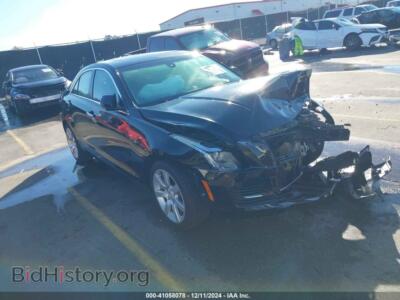 2016 Cadillac ATS Standard, черный — VIN 1G6AA5RA7G0164353, IAAI