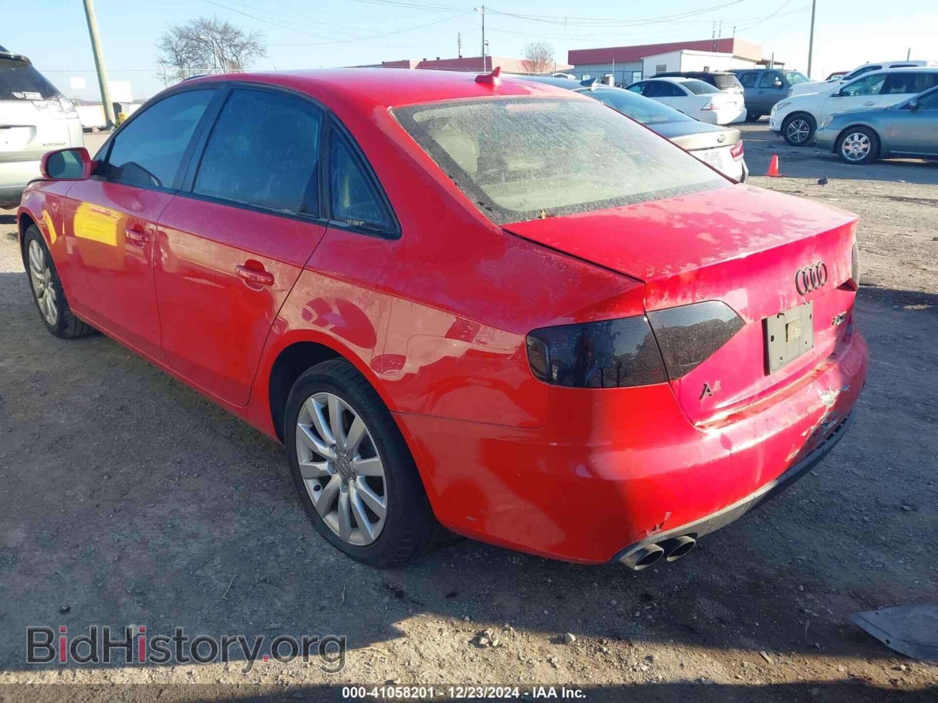 2012 AUDI A4 - VIN: WAUBFAFL3CN020469 - Фото 3