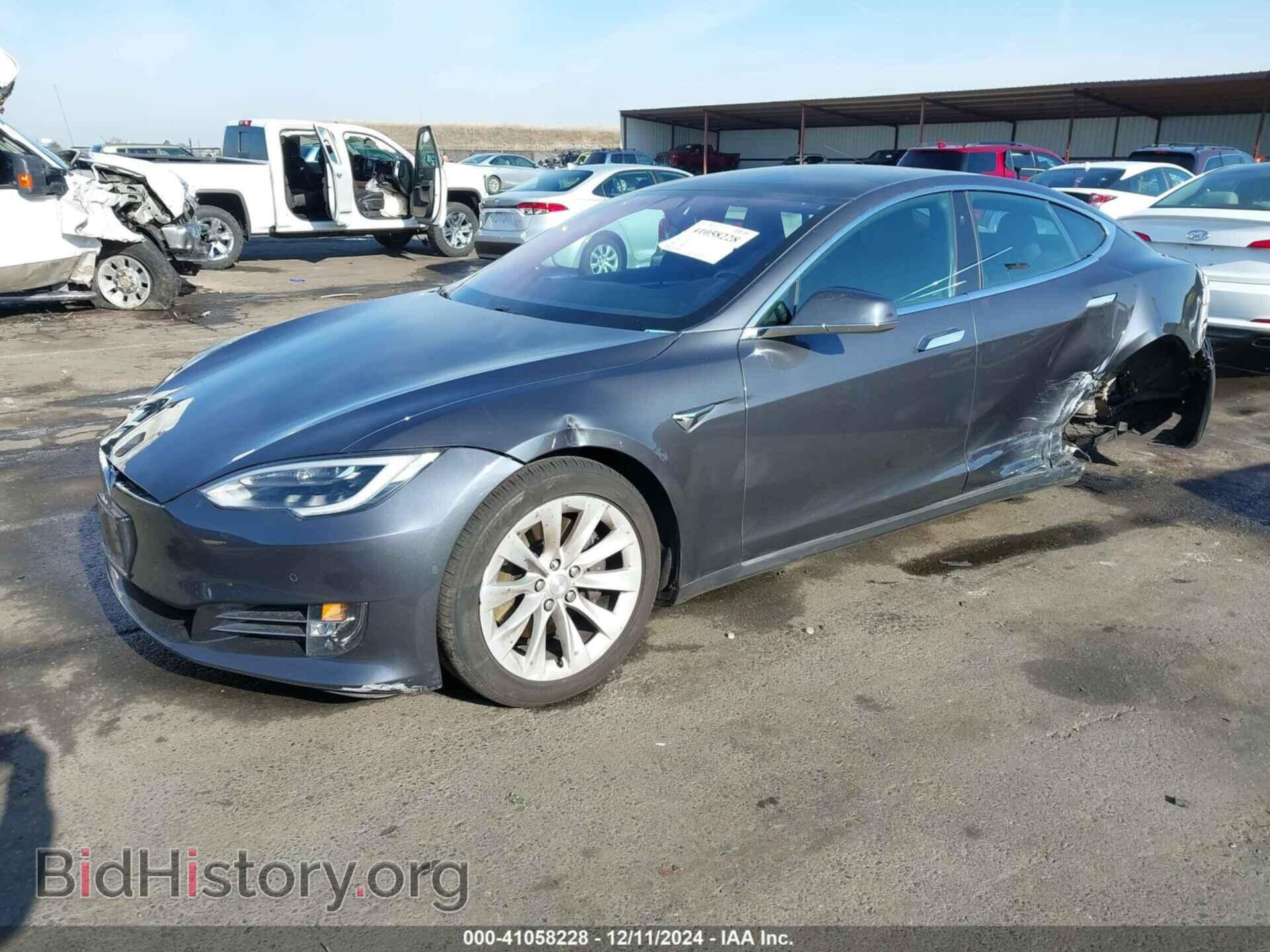 2017 TESLA MODEL S - VIN: 5YJSA1E17HF221525 - Фото 2