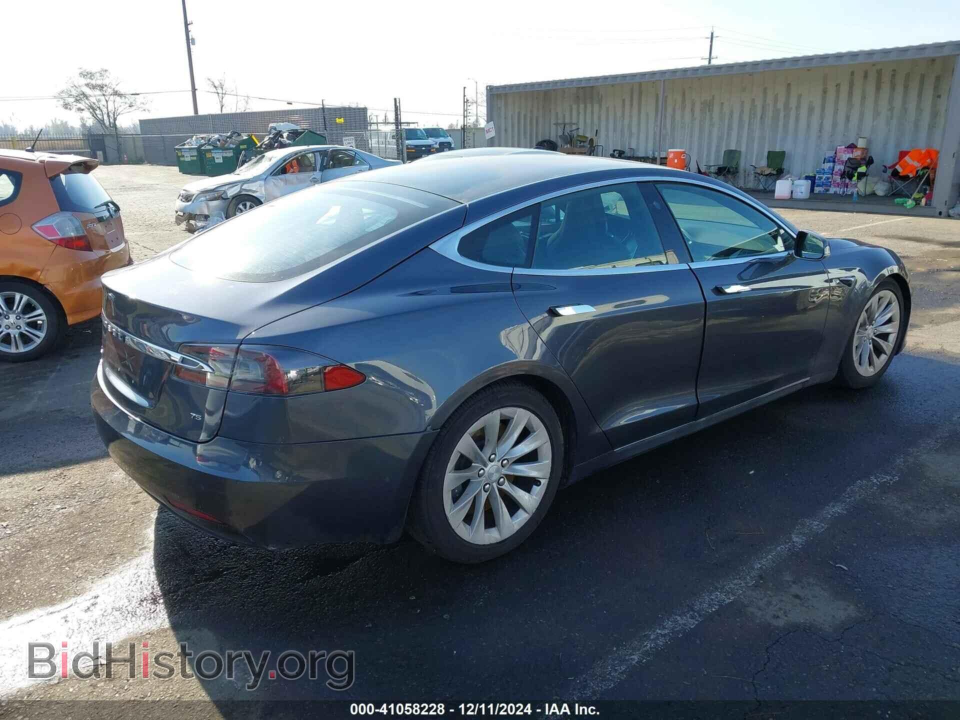 2017 TESLA MODEL S - VIN: 5YJSA1E17HF221525 - Фото 4