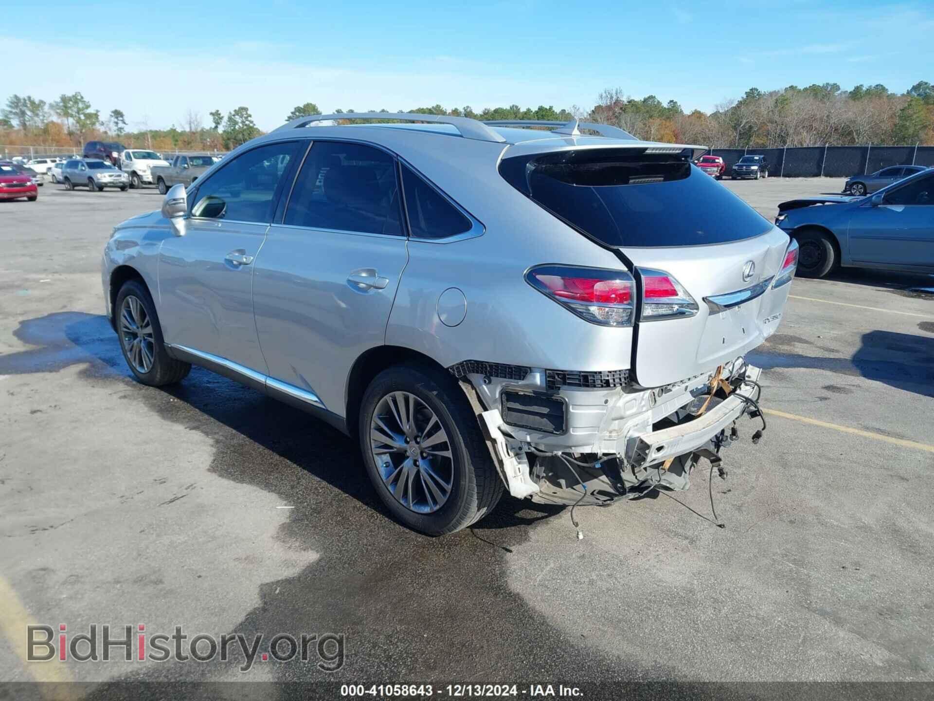 2013 LEXUS RX 350 - VIN: 2T2ZK1BAXDC093159 - Фото 3