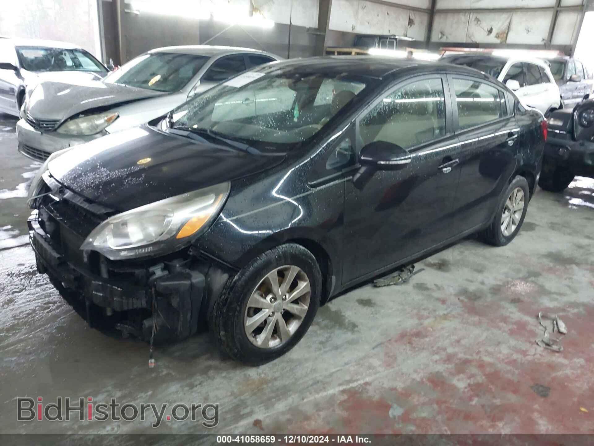 2013 KIA RIO - VIN: KNADN4A3XD6225416 - Фото 2