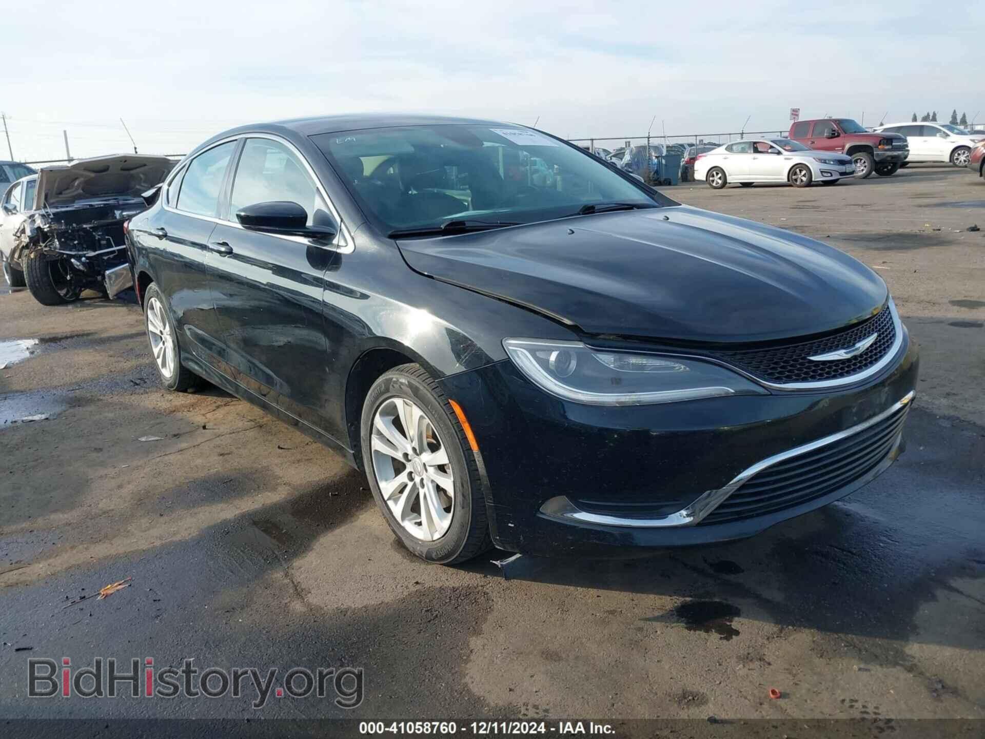 Фотография 1C3CCCAB9FN667445 - CHRYSLER 200 2015