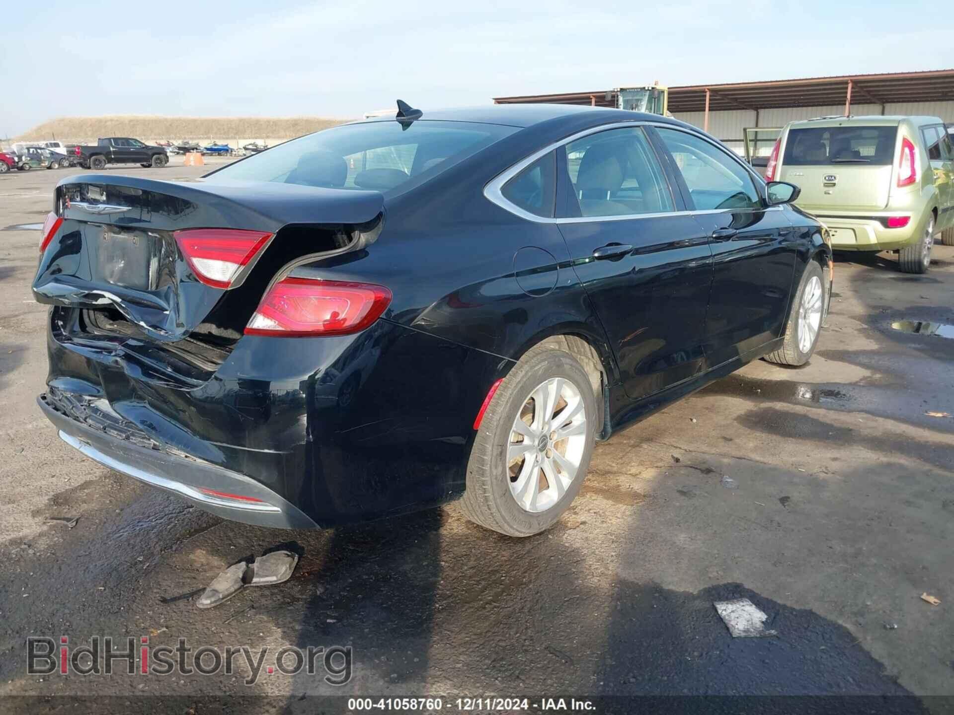 2015 CHRYSLER 200 - VIN: 1C3CCCAB9FN667445 - Фото 4