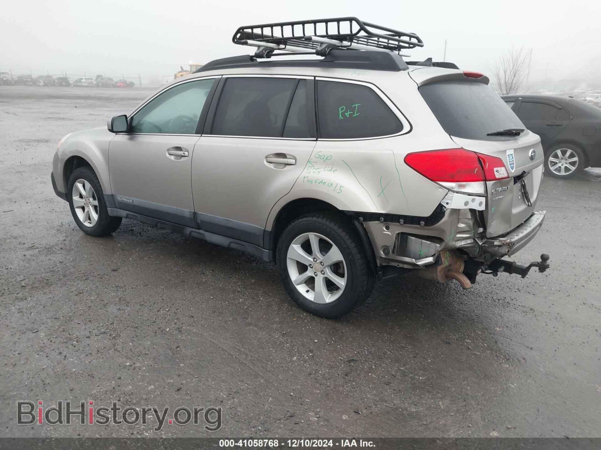 2014 SUBARU OUTBACK - VIN: 4S4BRBCC5E3313322 - Фото 3