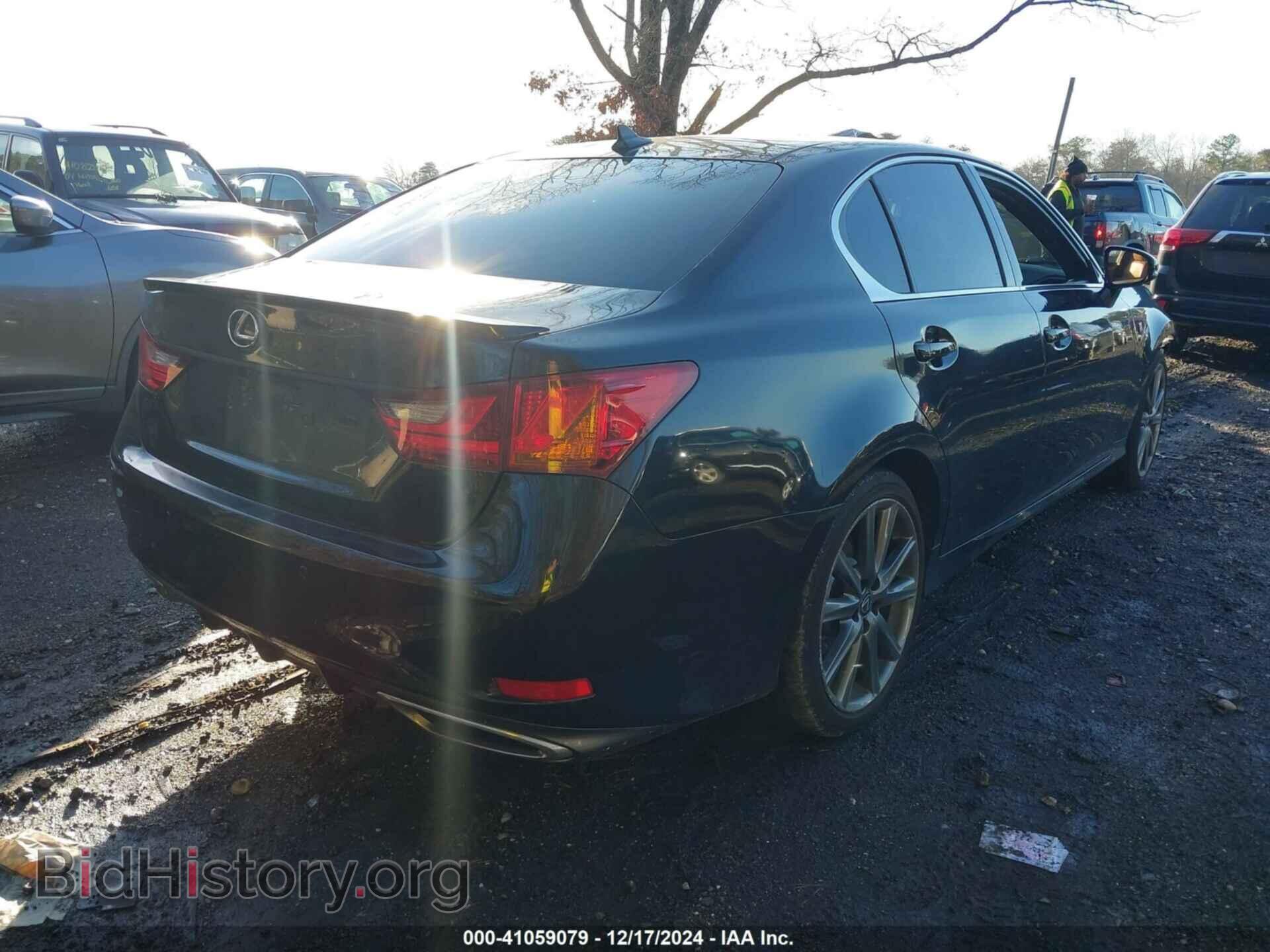 2013 LEXUS GS - VIN: JTHCE1BL4D5019976 - Photo 4