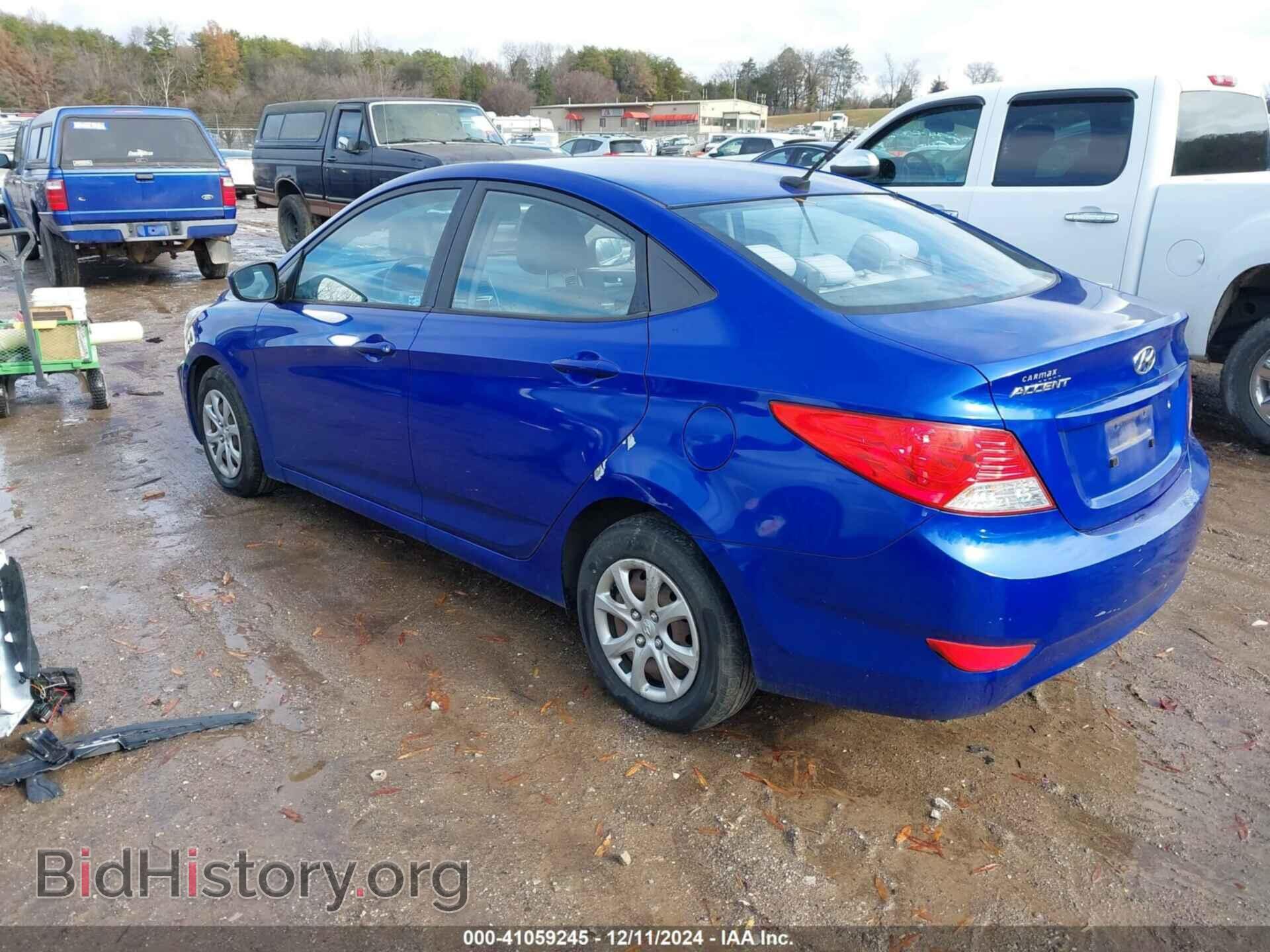 2013 HYUNDAI ACCENT - VIN: KMHCT4AE4DU560314 - Фото 3