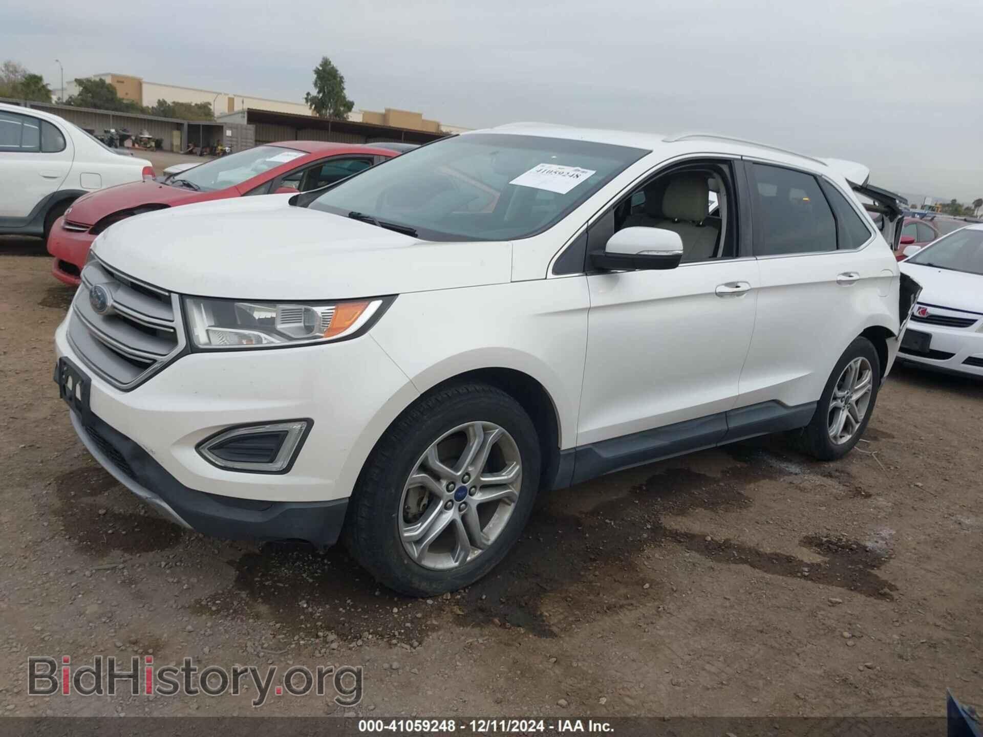 2015 FORD EDGE - VIN: 2FMTK4K95FBB22849 - Photo 2