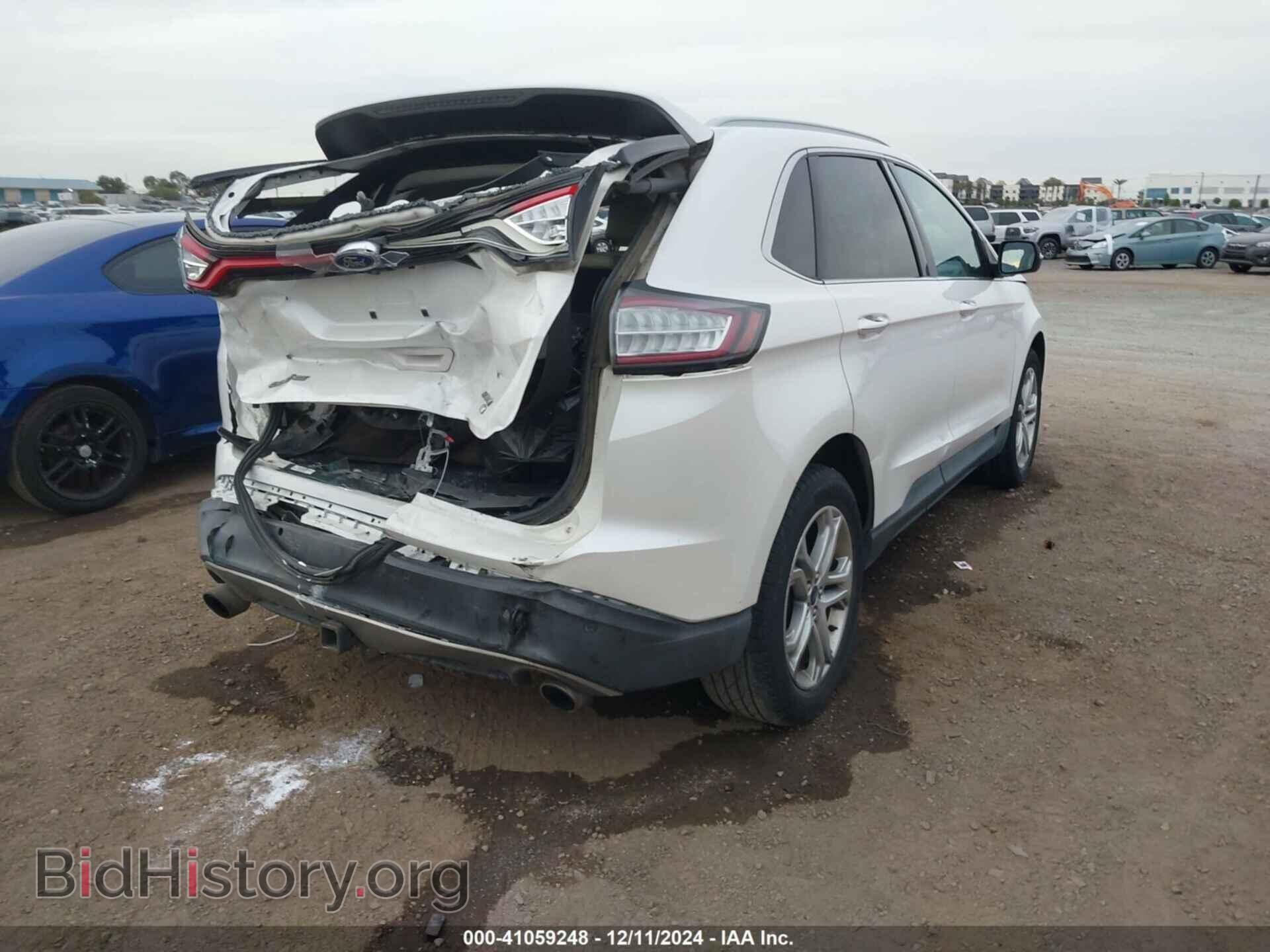 2015 FORD EDGE - VIN: 2FMTK4K95FBB22849 - Photo 4