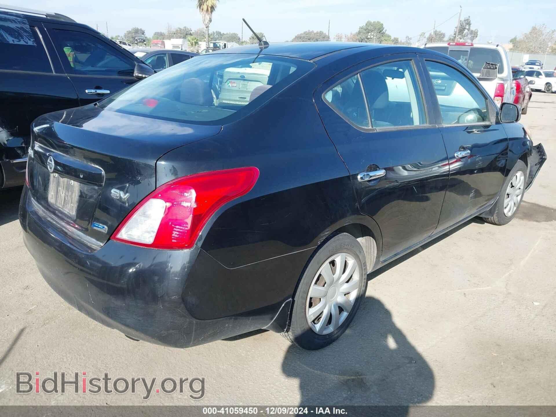 2012 NISSAN VERSA - VIN: 3N1CN7AP2CL885718 - Фото 4