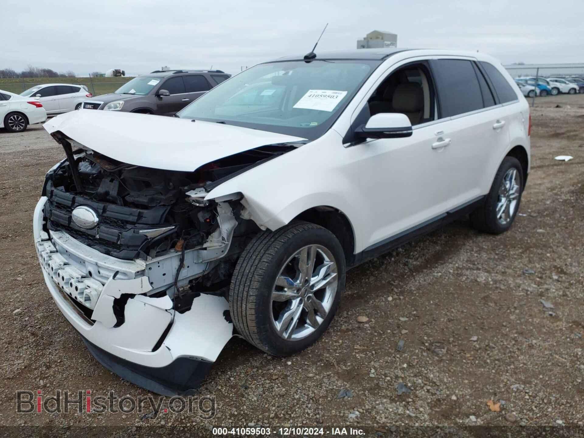 2014 FORD EDGE - VIN: 2FMDK4KC7EBB36055 - Фото 2