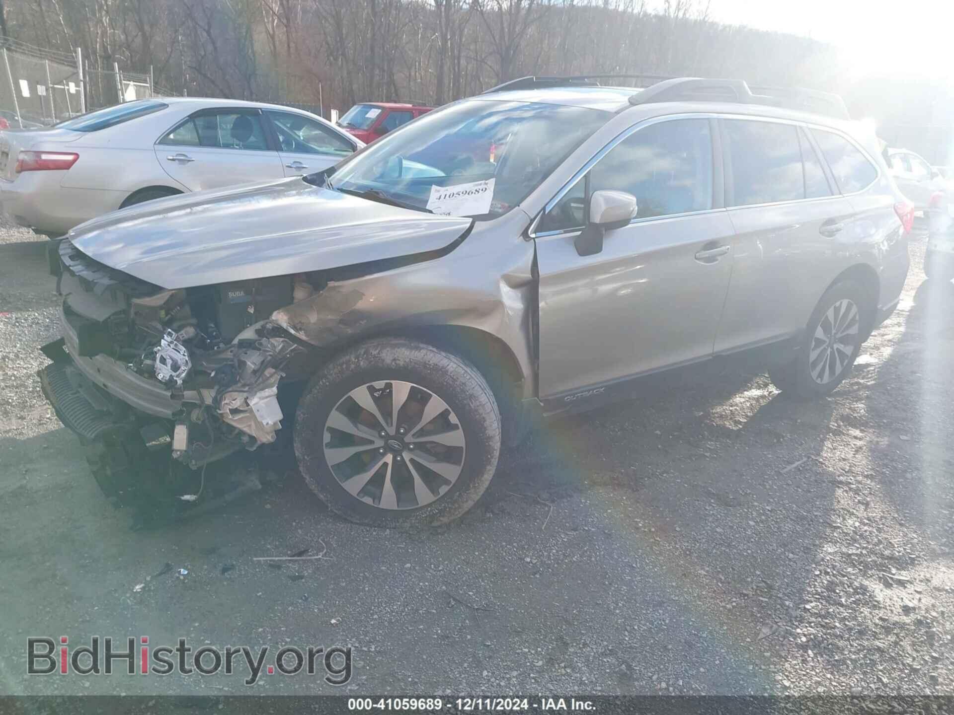 2017 SUBARU OUTBACK - VIN: 4S4BSAKC4H3247463 - Фото 2