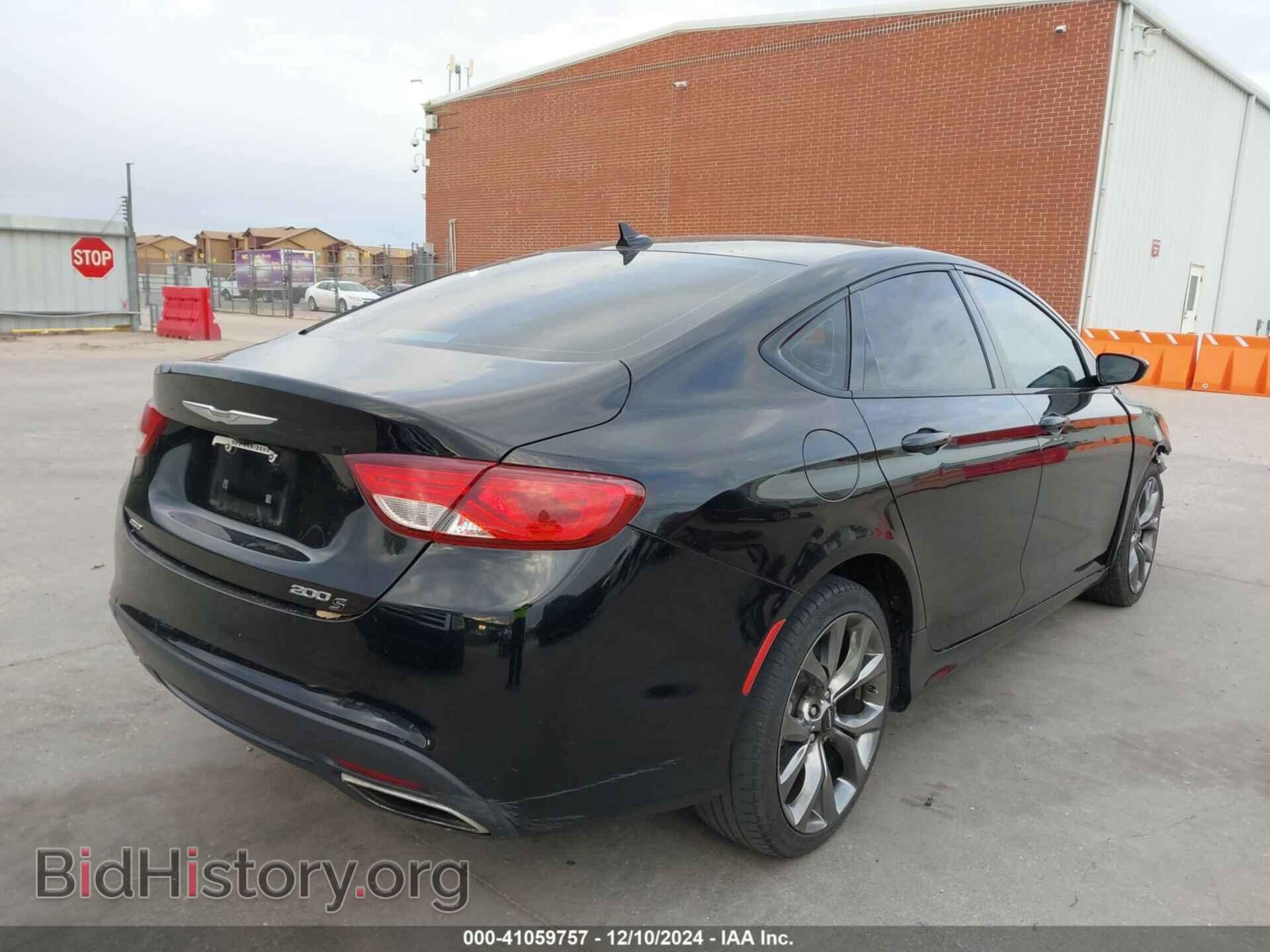 2015 CHRYSLER 200 - VIN: 1C3CCCDG2FN540625 - Фото 4
