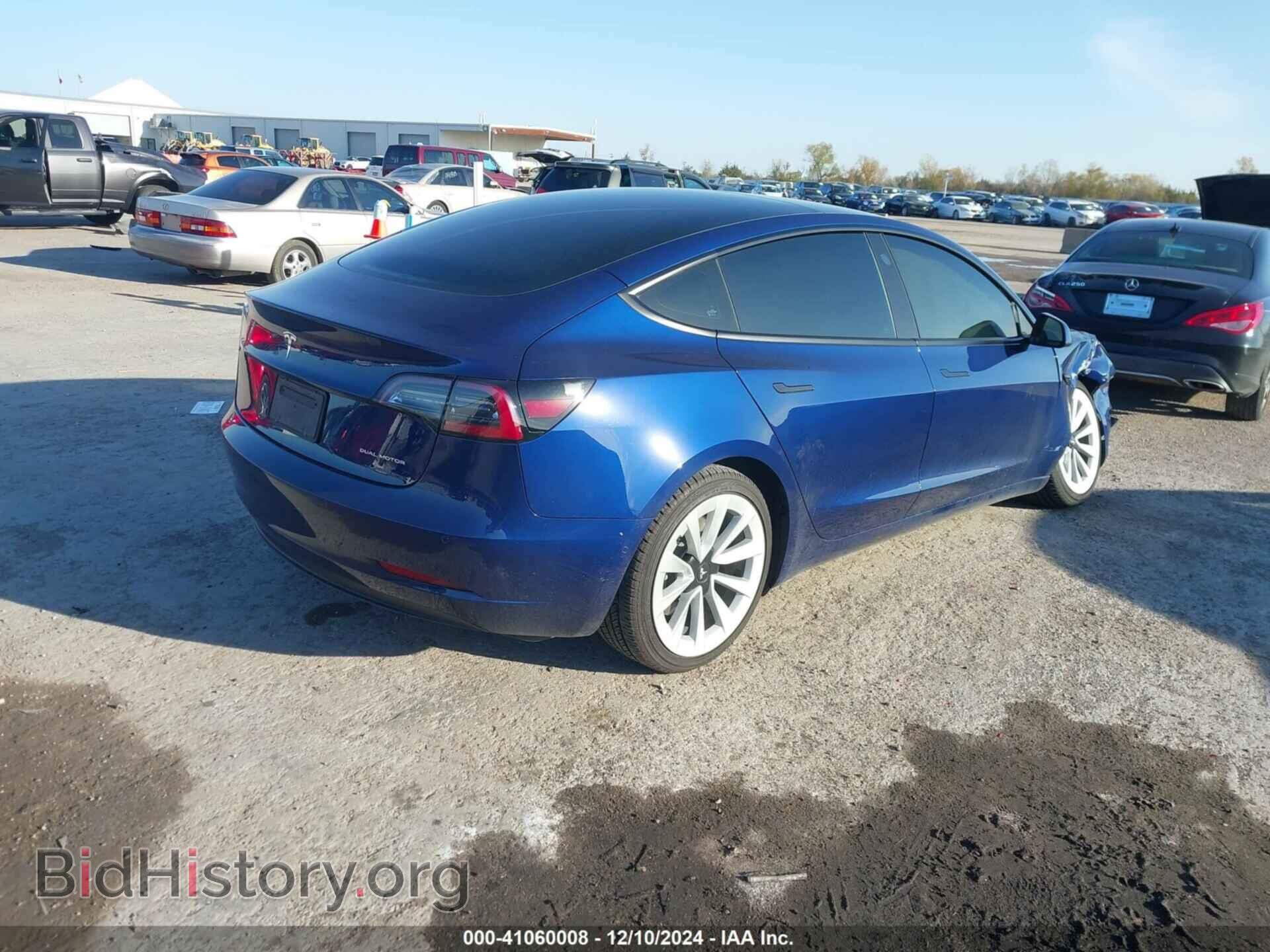 2022 TESLA MODEL 3 - VIN: 5YJ3E1EB7NF337577 - Фото 4