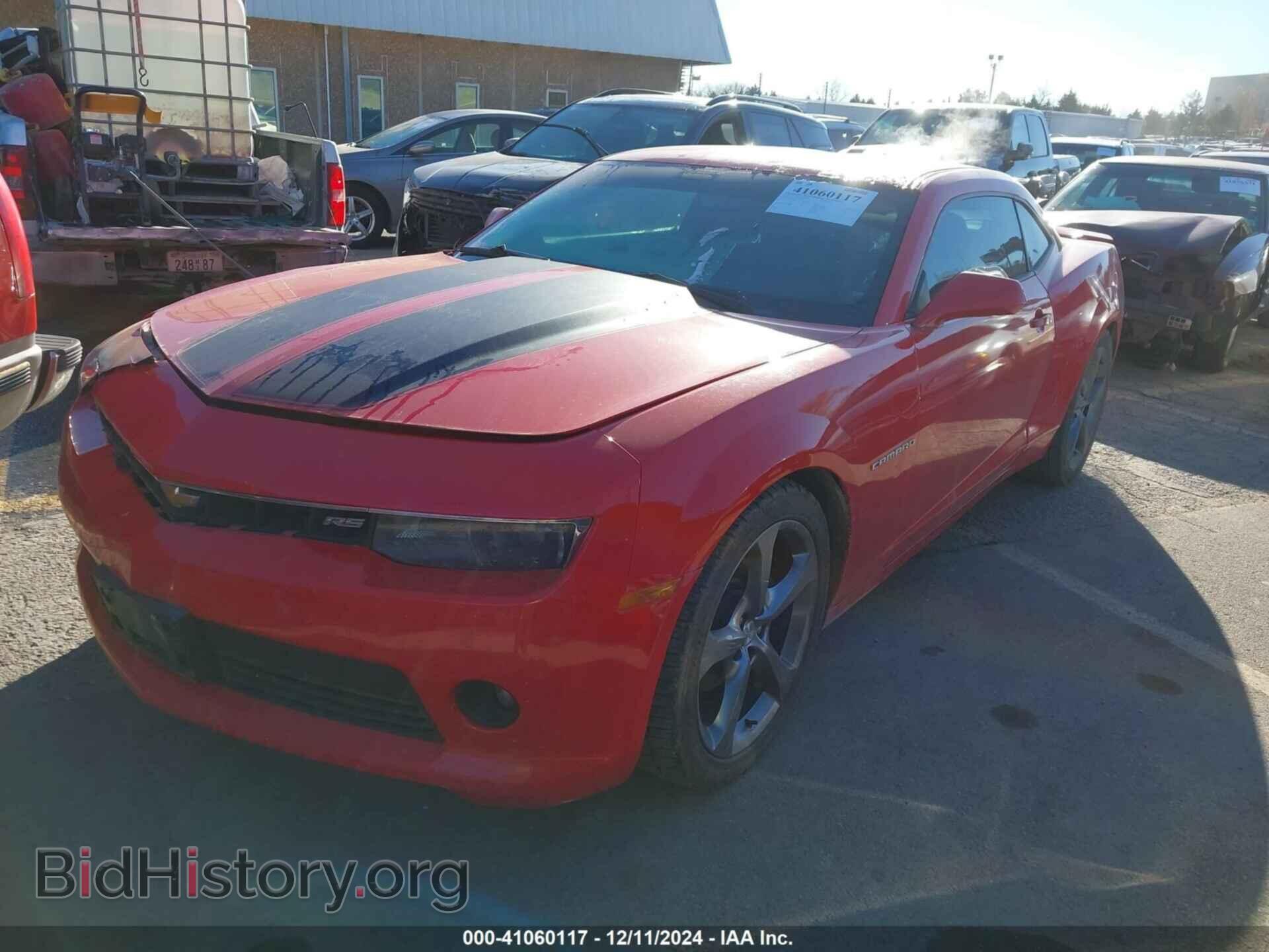 2014 CHEVROLET CAMARO - VIN: 2G1FB1E35E9142055 - Фото 2