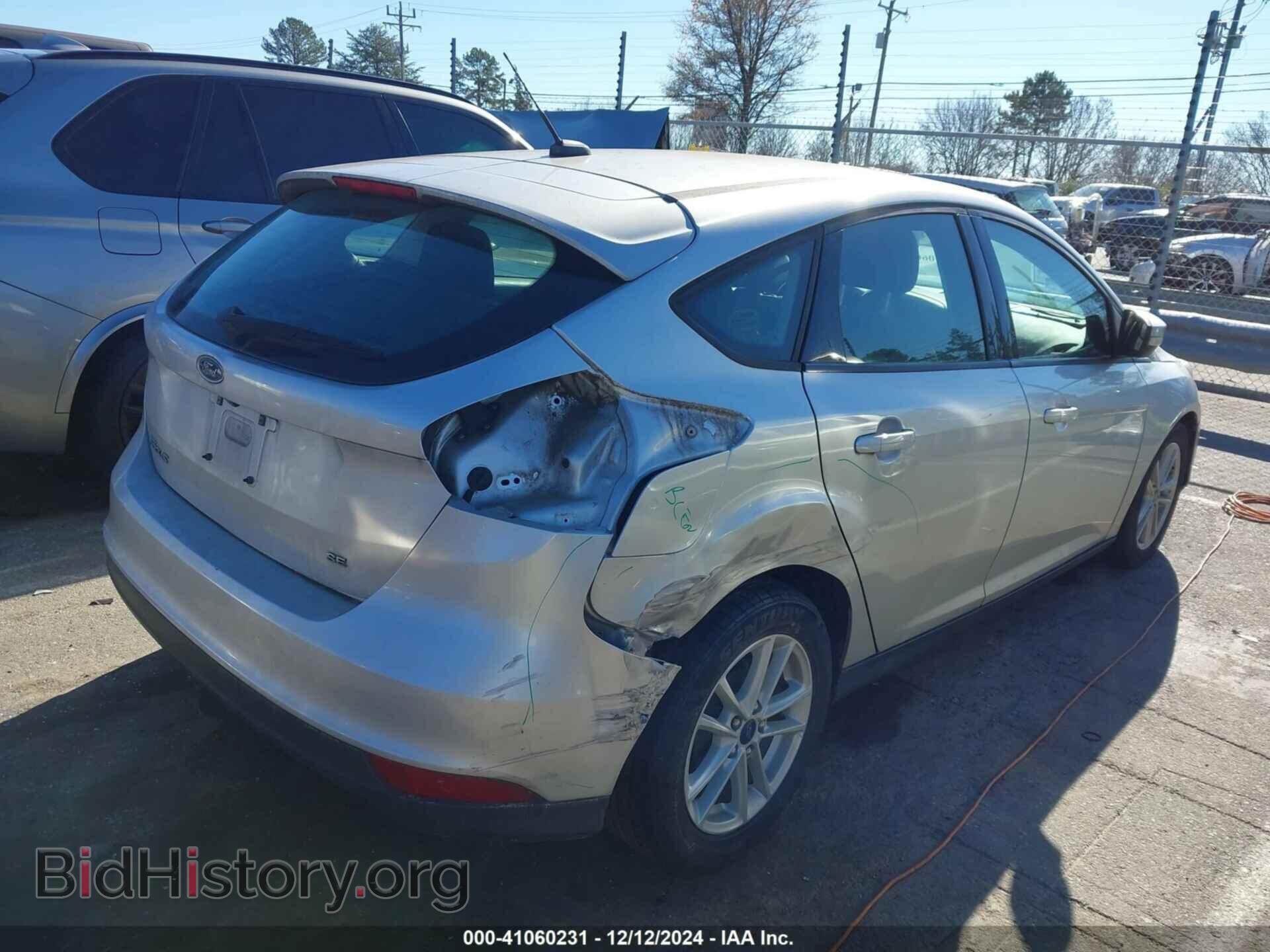 2018 FORD FOCUS - VIN: 1FADP3K29JL210454 - Фото 4