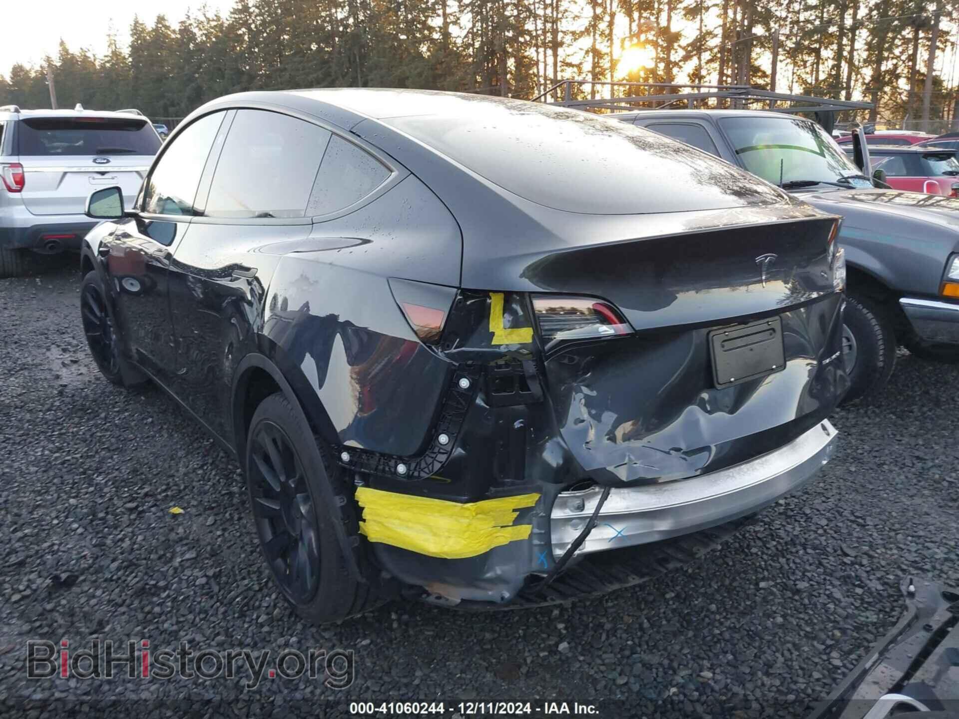 2024 TESLA MODEL Y - VIN: 7SAYGDEE9RF014197 - Фото 3