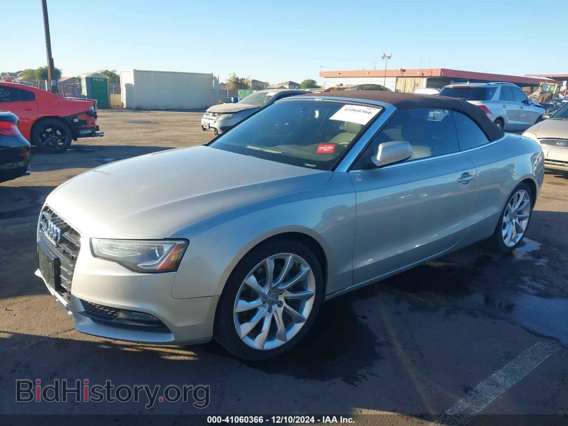 2013 AUDI A5 - VIN: WAUVFAFH2DN005729 - Фото 2