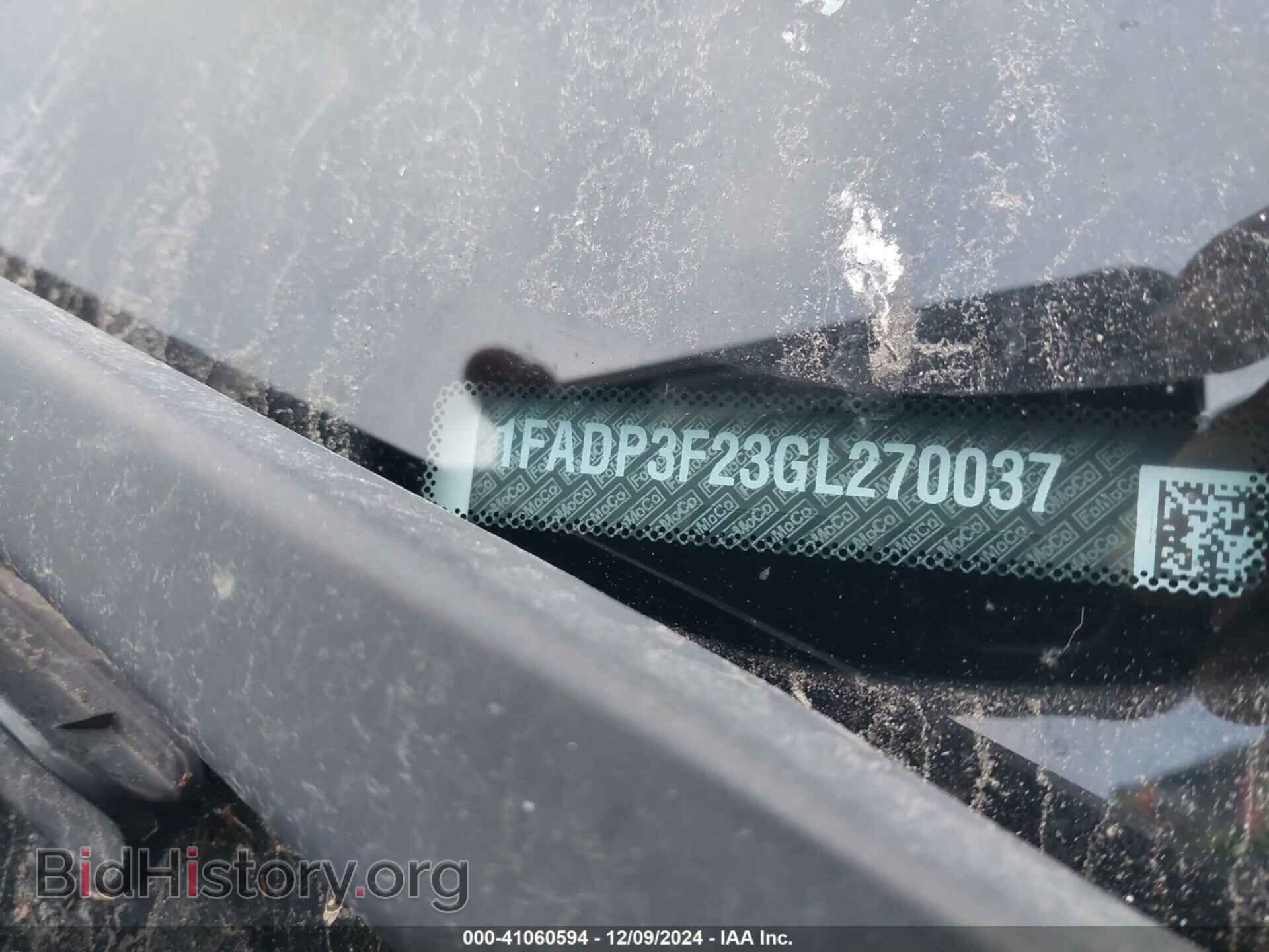 2016 FORD FOCUS - VIN: 1FADP3F23GL270037 - Photo 9