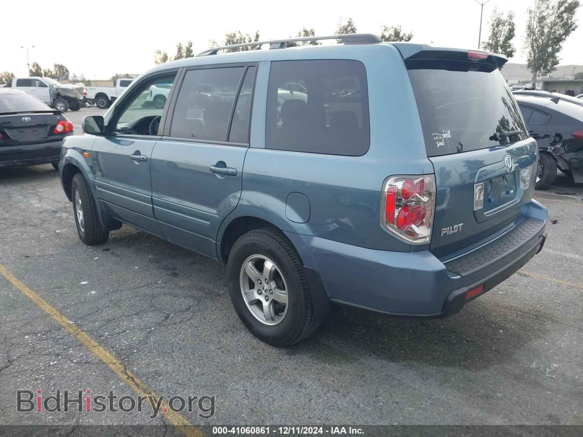 2006 HONDA PILOT - VIN: 5FNYF284X6B000389 - Фото 3