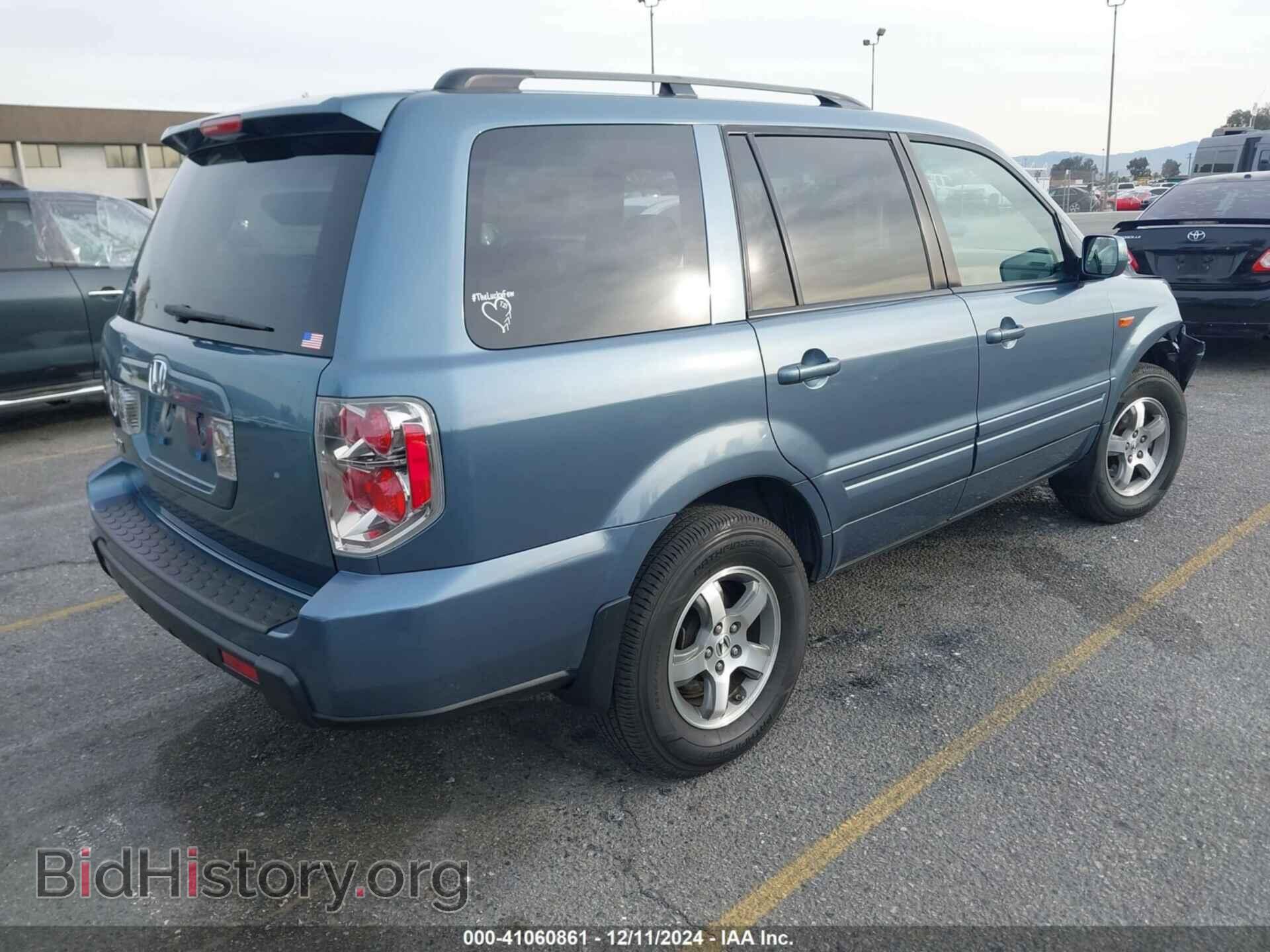 2006 HONDA PILOT - VIN: 5FNYF284X6B000389 - Фото 4