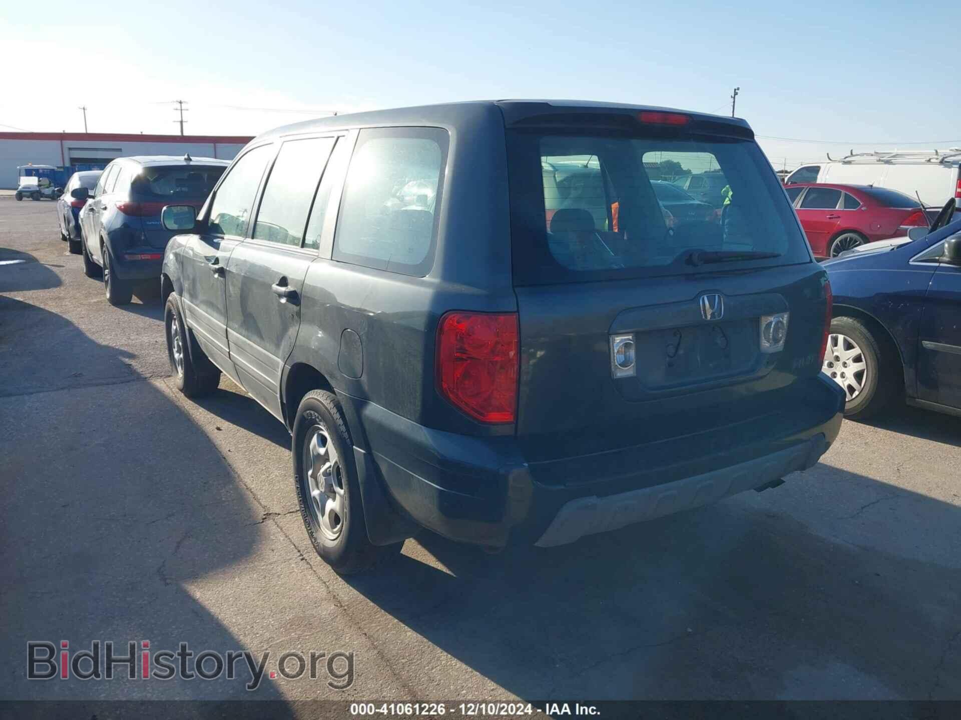 2005 HONDA PILOT - VIN: 2HKYF18145H525948 - Фото 3