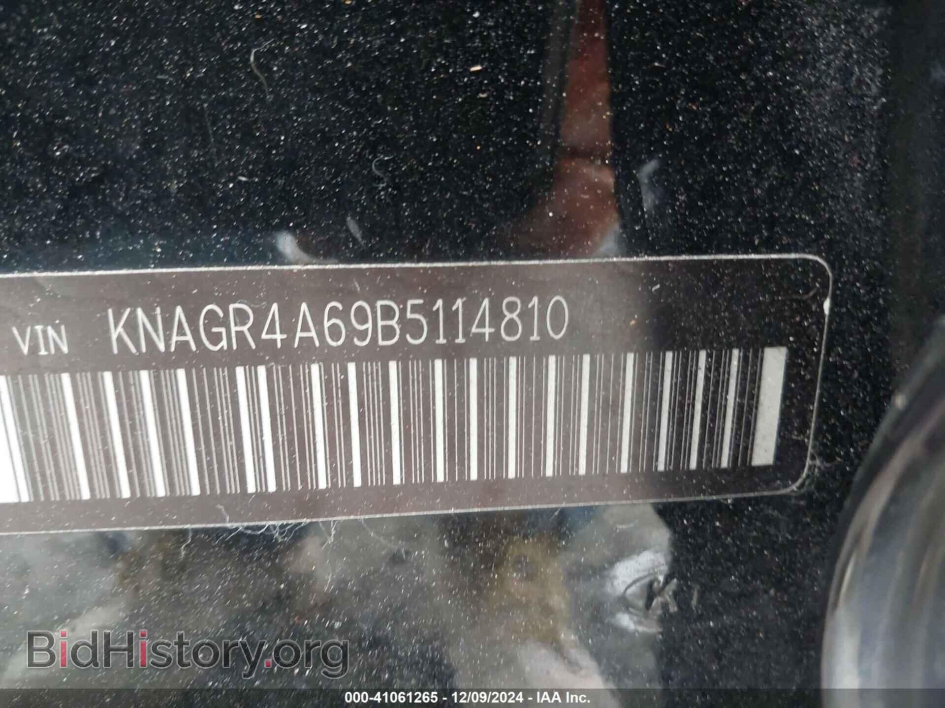 2011 KIA OPTIMA - VIN: KNAGR4A69B5114810 - Фото 9