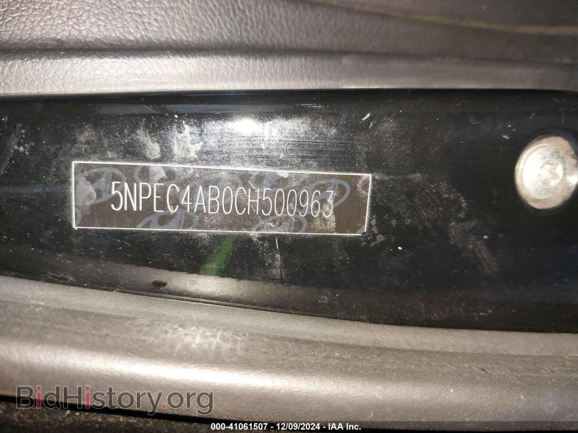 2012 HYUNDAI SONATA - VIN: 5NPEC4AB0CH500963 - Фото 9