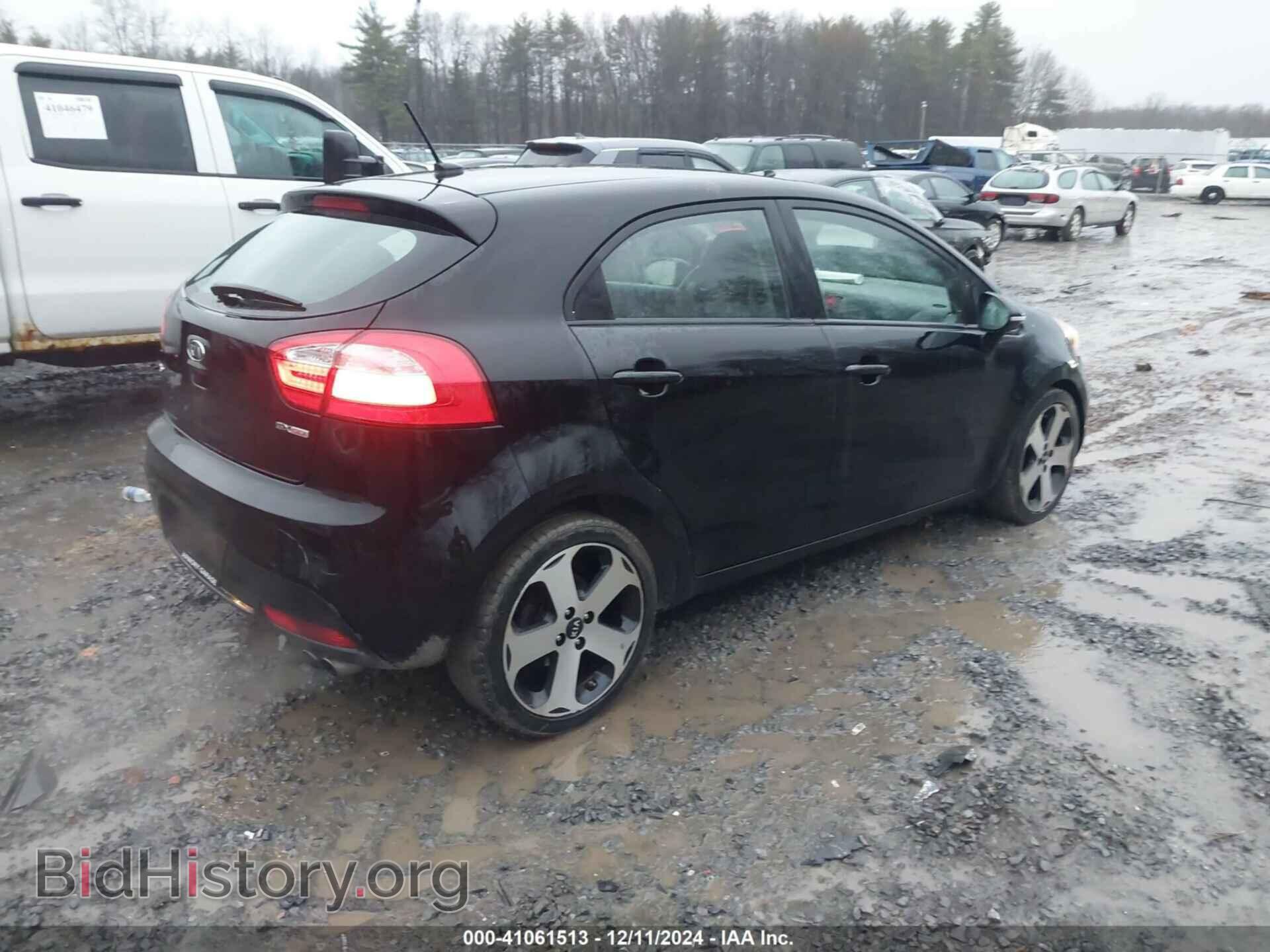 2012 KIA RIO5 - VIN: KNADN5A30C6016044 - Фото 4