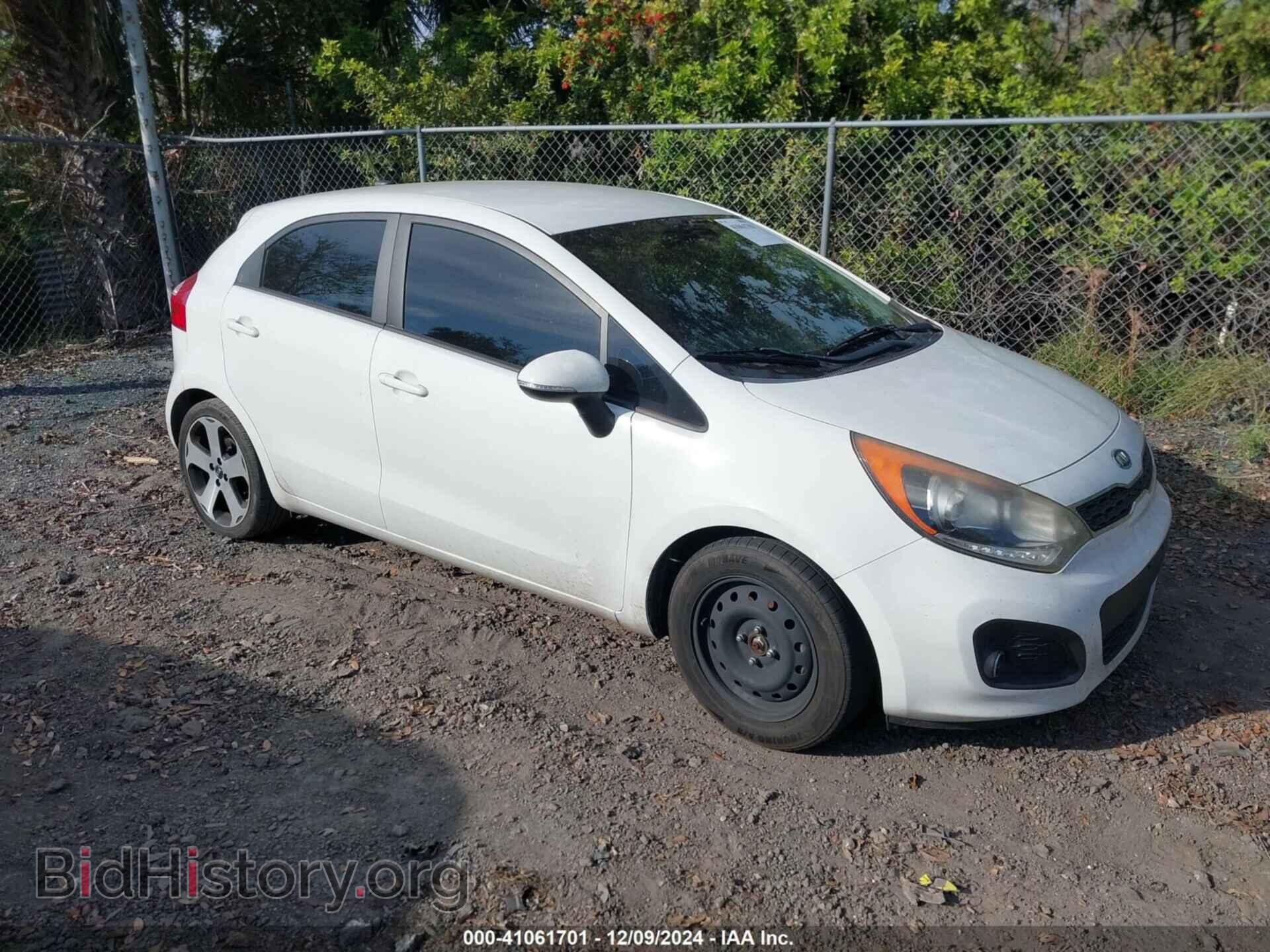 Фотография KNADN5A3XC6082102 - KIA RIO5 2012