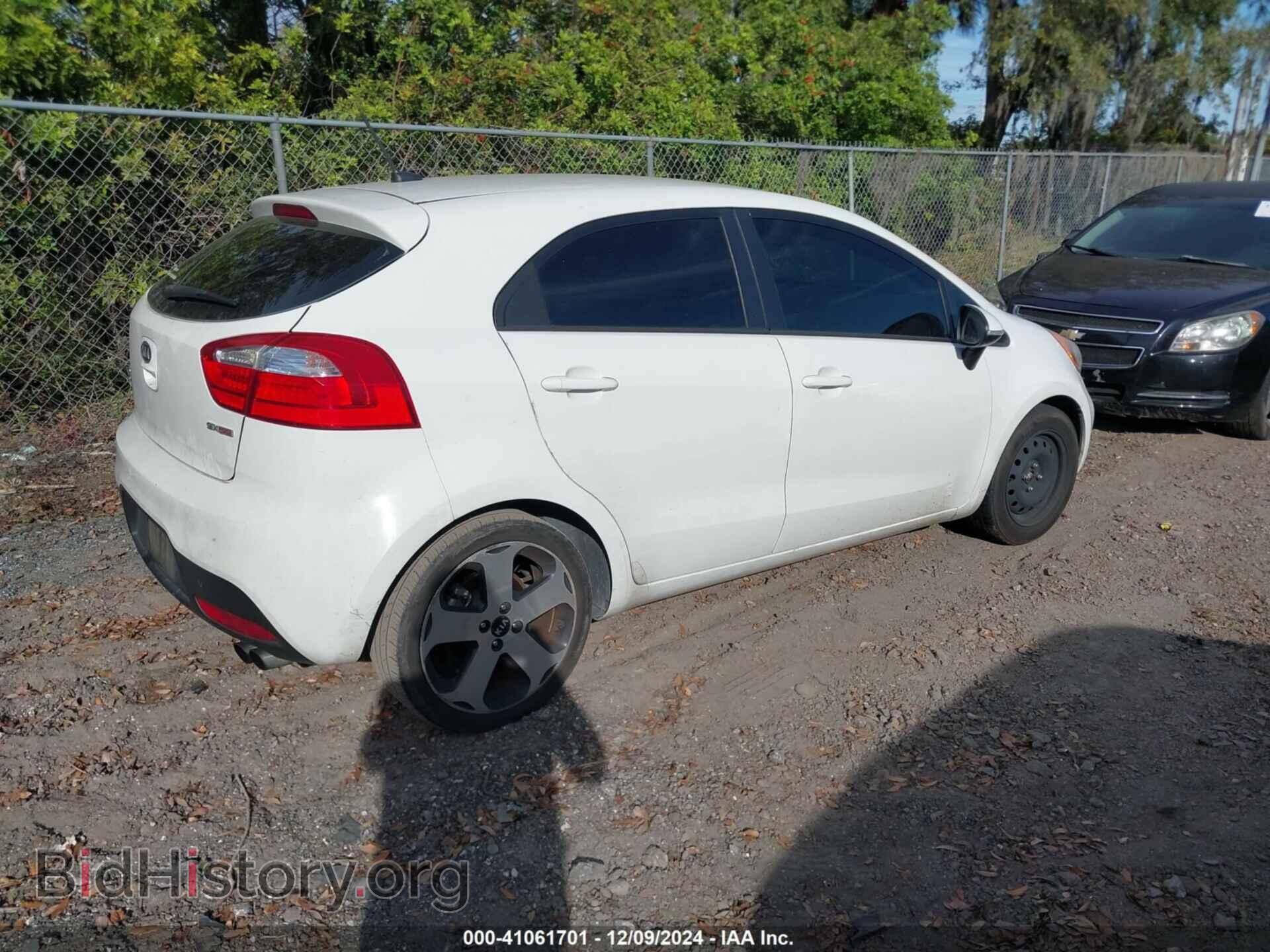 2012 KIA RIO5 - VIN: KNADN5A3XC6082102 - Photo 4