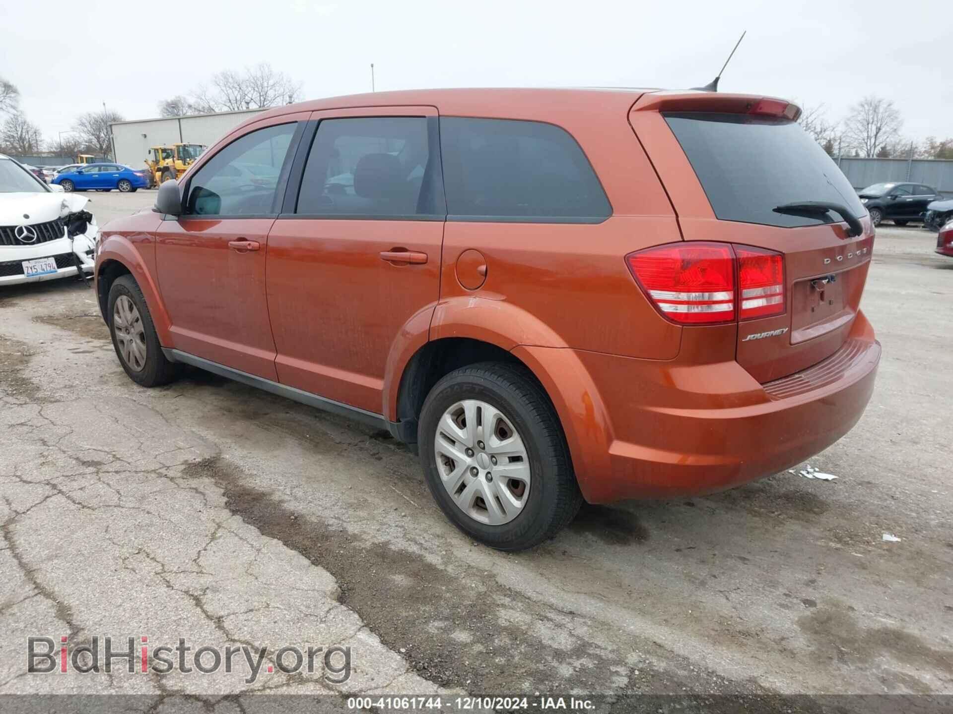 2014 DODGE JOURNEY - VIN: 3C4PDCAB1ET112014 - Фото 3