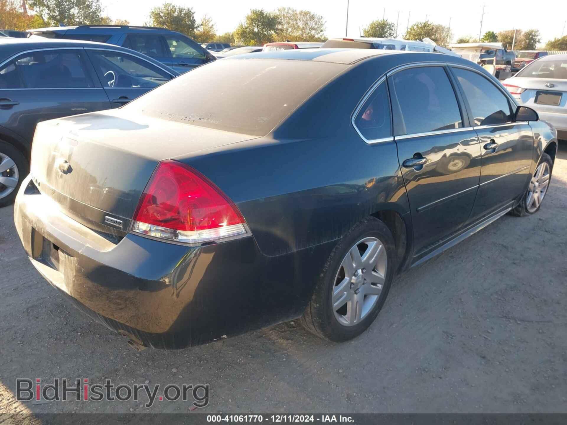 2013 CHEVROLET IMPALA - VIN: 2G1WG5E35D1252626 - Фото 4