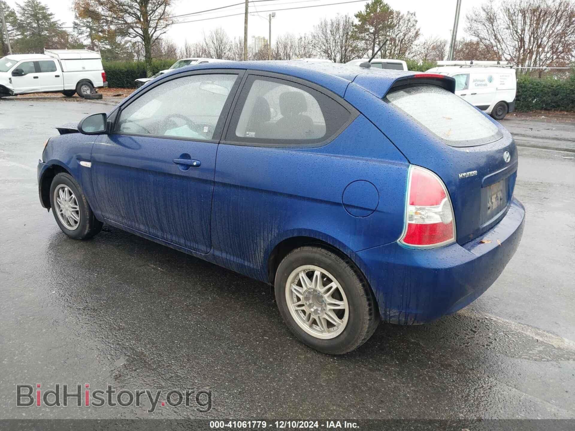 2007 HYUNDAI ACCENT - VIN: KMHCM36C47U011683 - Фото 3