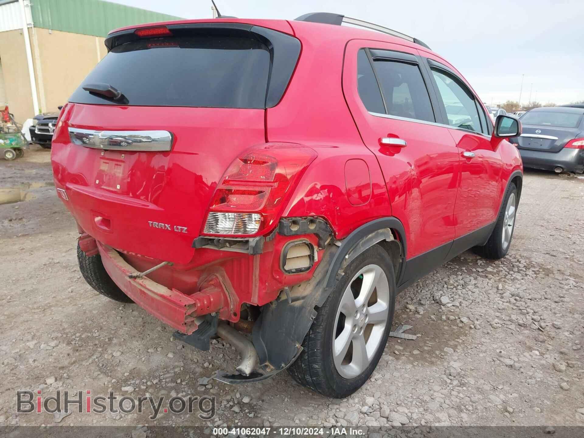 2015 CHEVROLET TRAX - VIN: KL7CJNSB4FB223416 - Фото 4